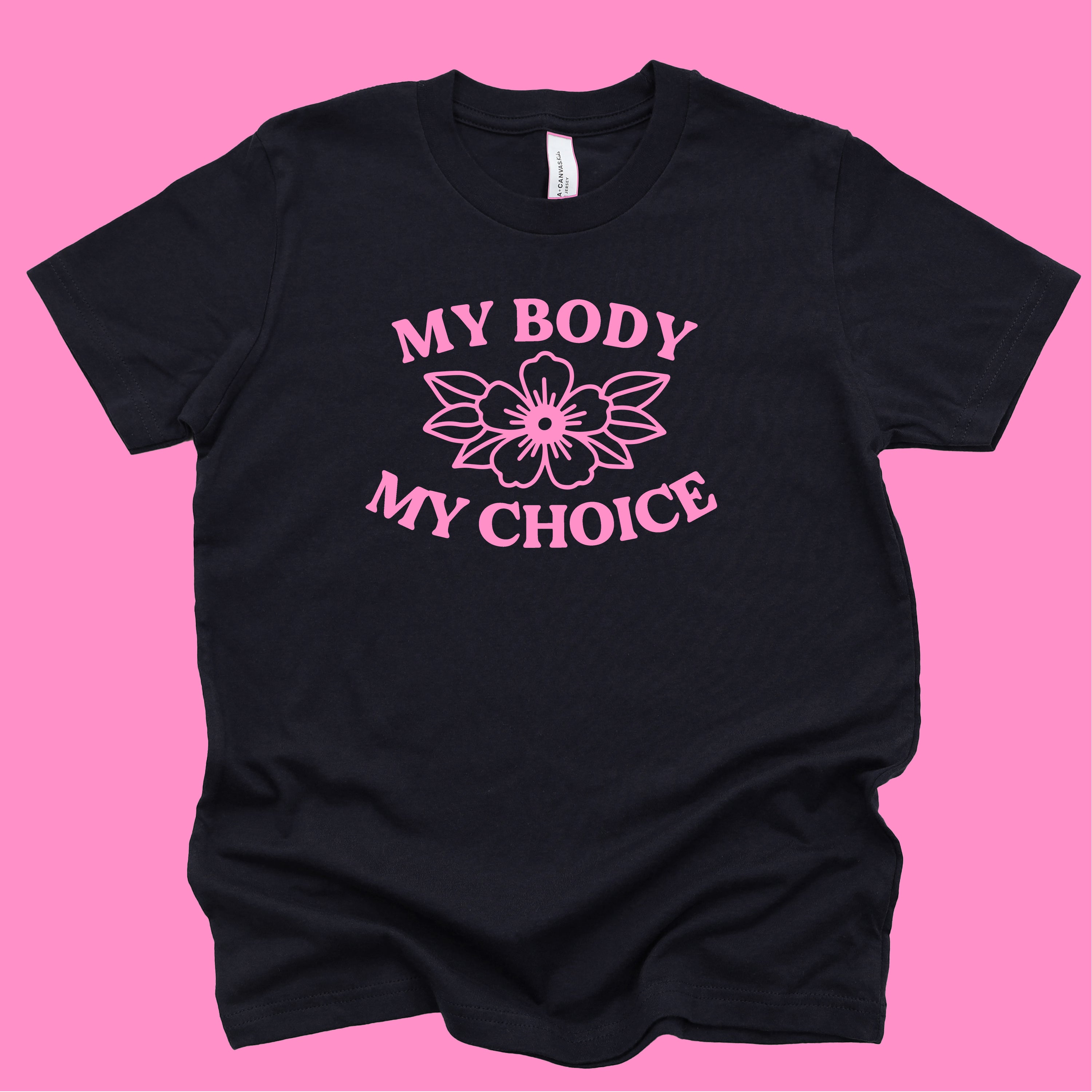 MY BODY MY CHOICE KIDS T-SHIRT