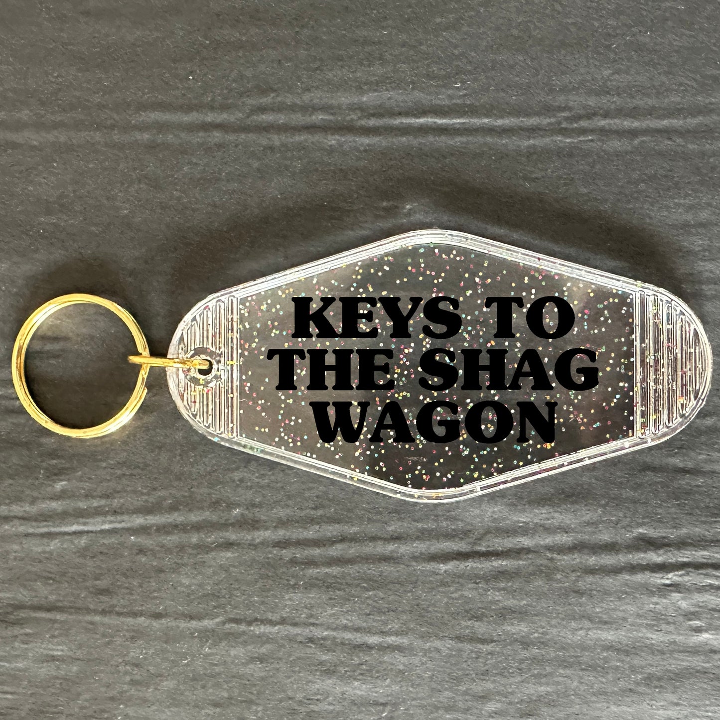 KEYS TO THE SHAG WAGON KEYRING