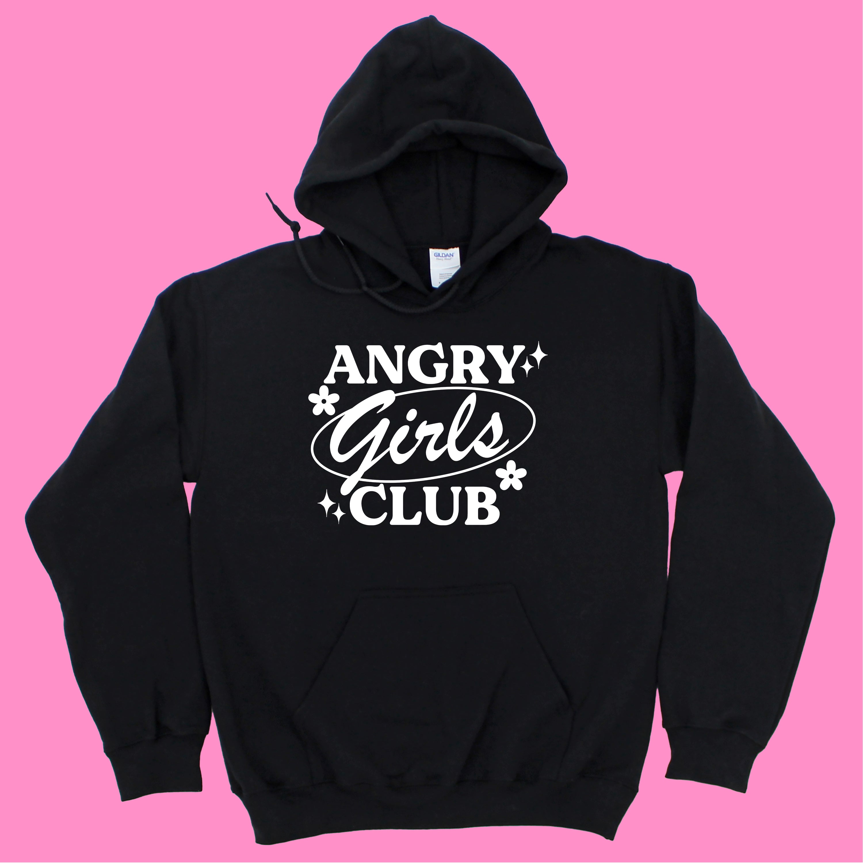ANGRY GIRLS CLUB KIDS HOODIE