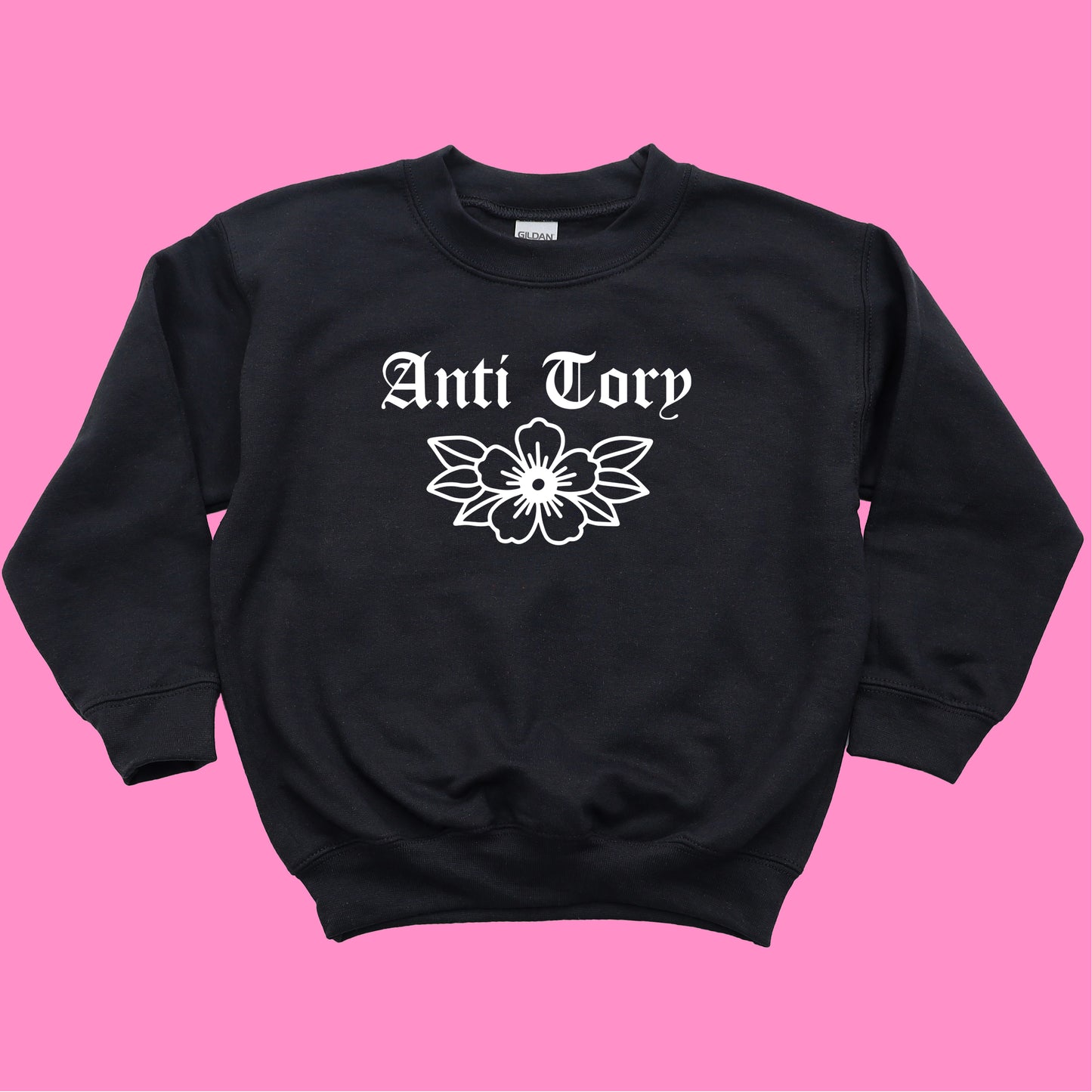ANTI TORY FLOWER KIDS SWEATSHIRT