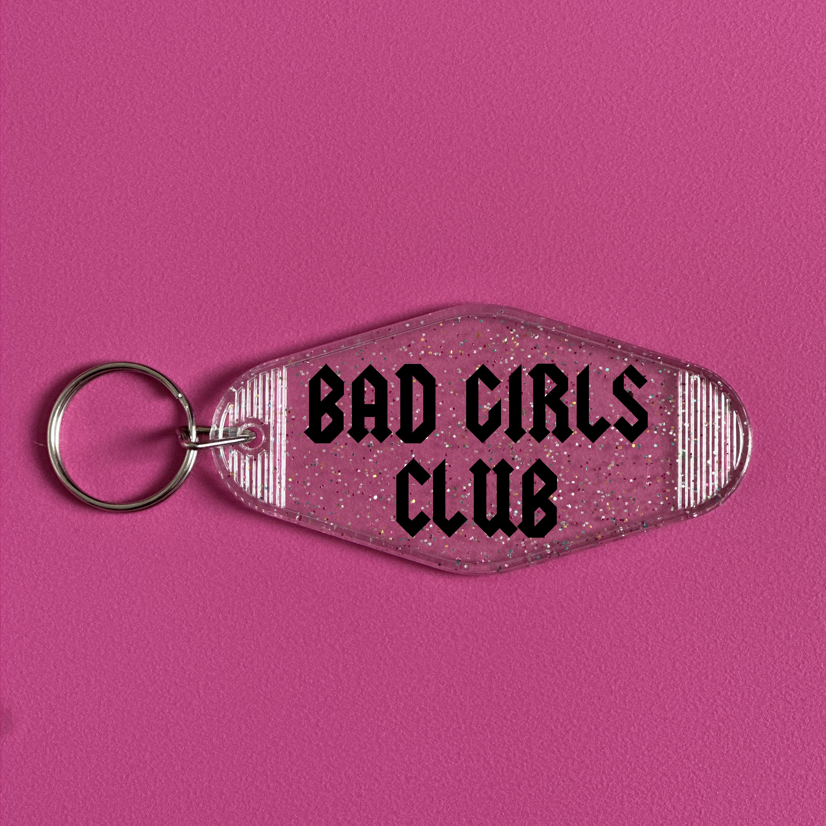 BAD GIRLS CLUB KEYRING