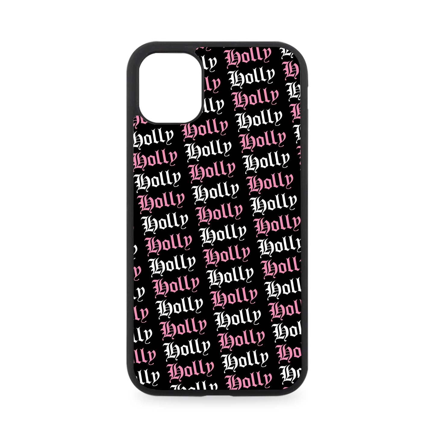 PERSONALISED OLD ENGLISH NAME RUBBER PHONE CASE