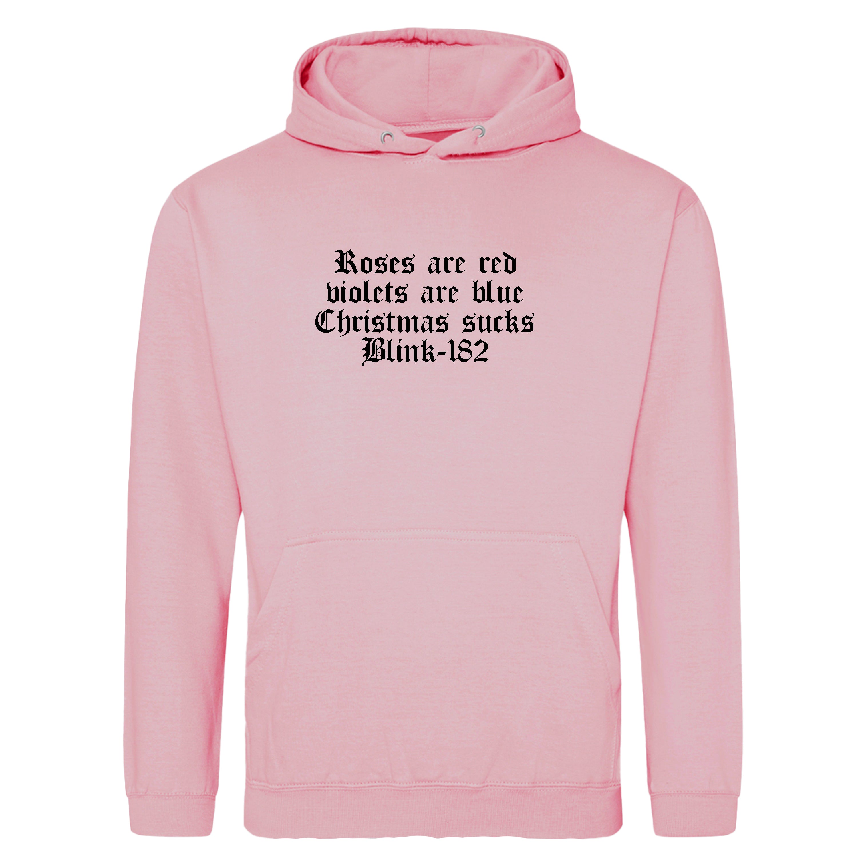 CHRISTMAS SUCKS BLINK 182 HOODIE