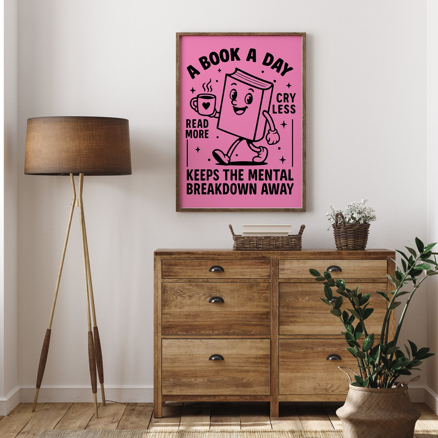 A BOOK A DAY PRINT