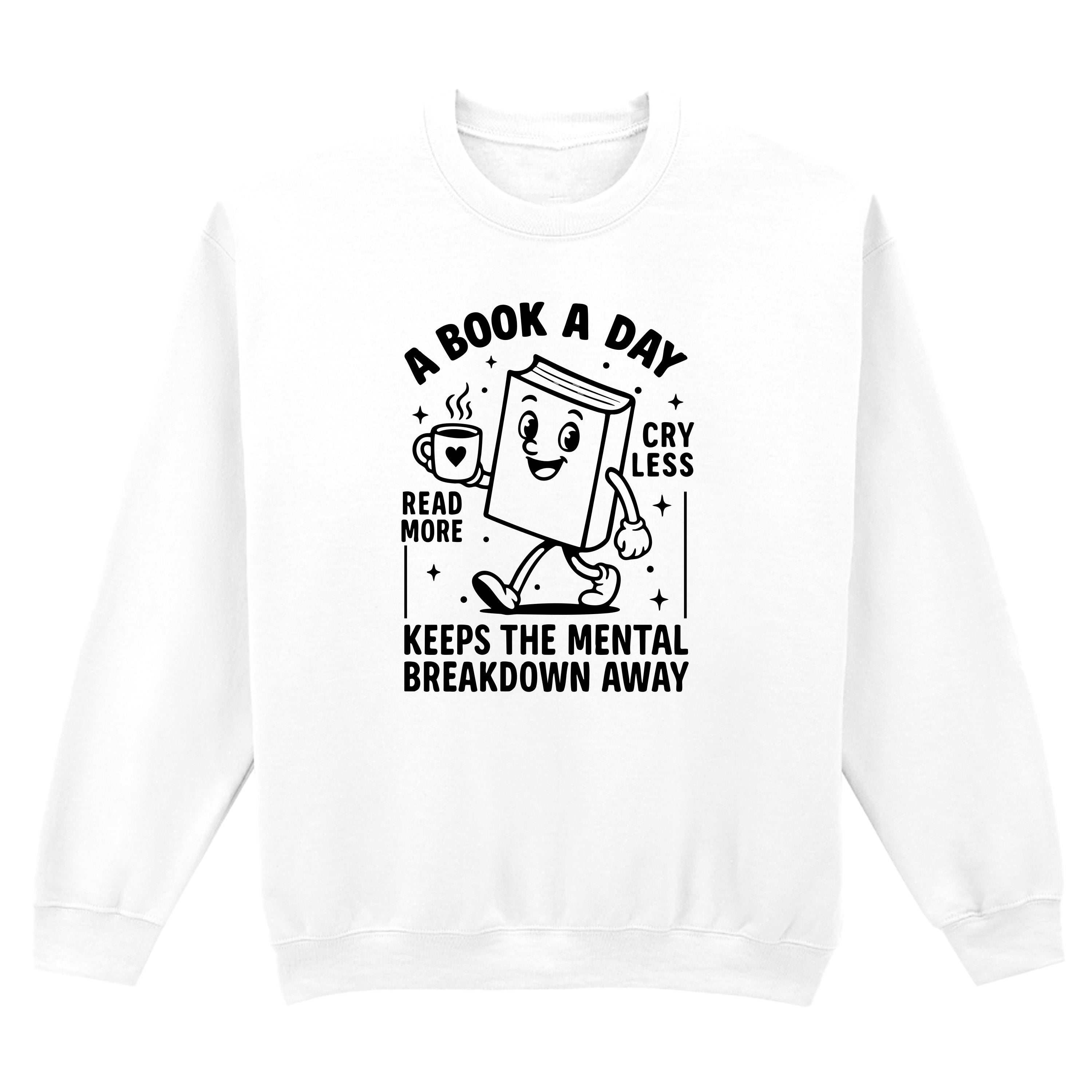 A BOOK A DAY SWEATSHIRT