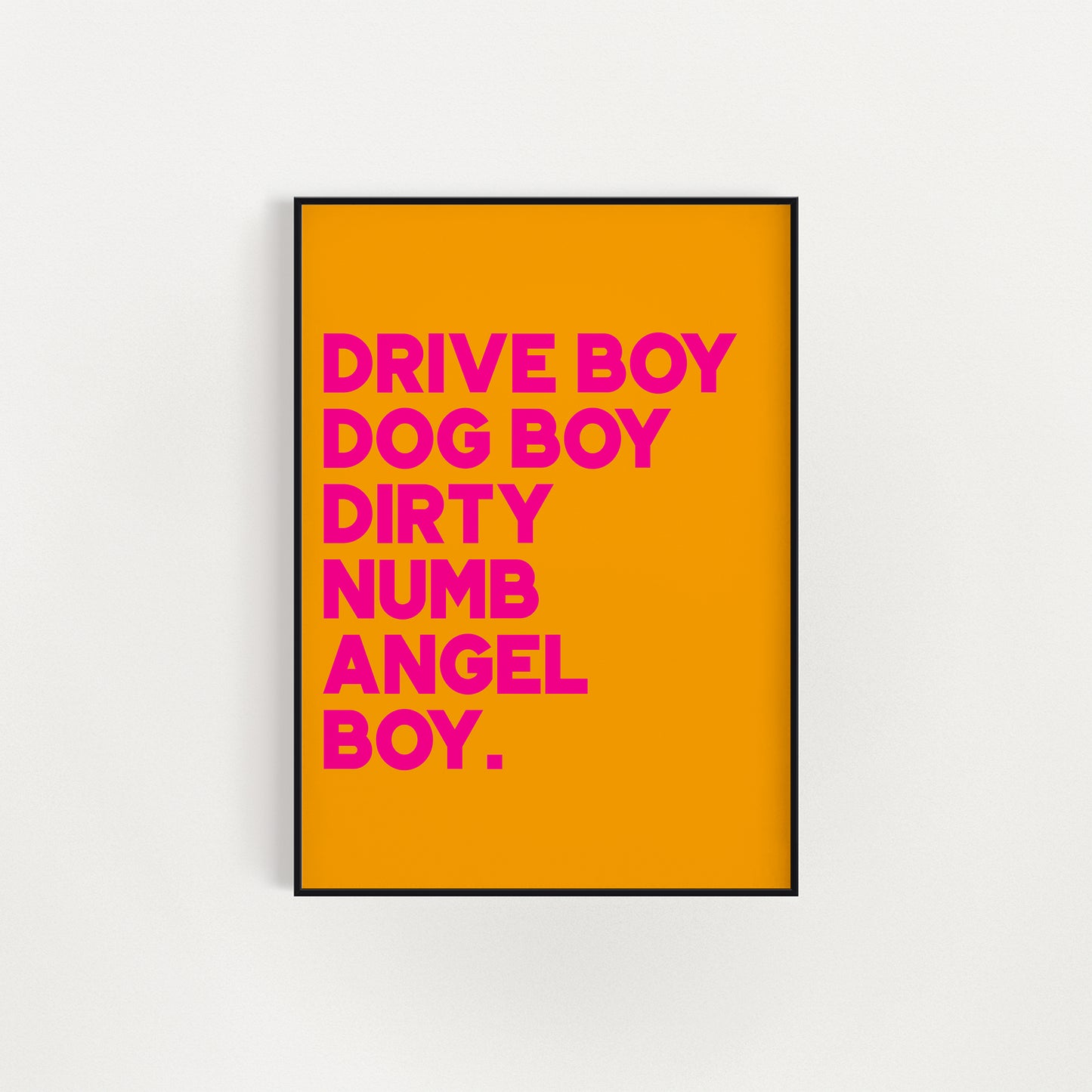 BORN SLIPPY PRINT