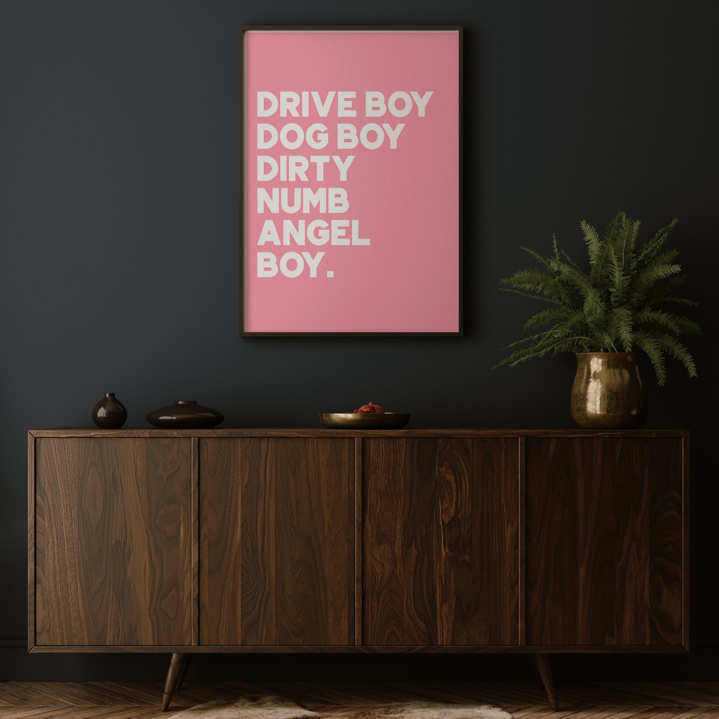 BORN SLIPPY PRINT