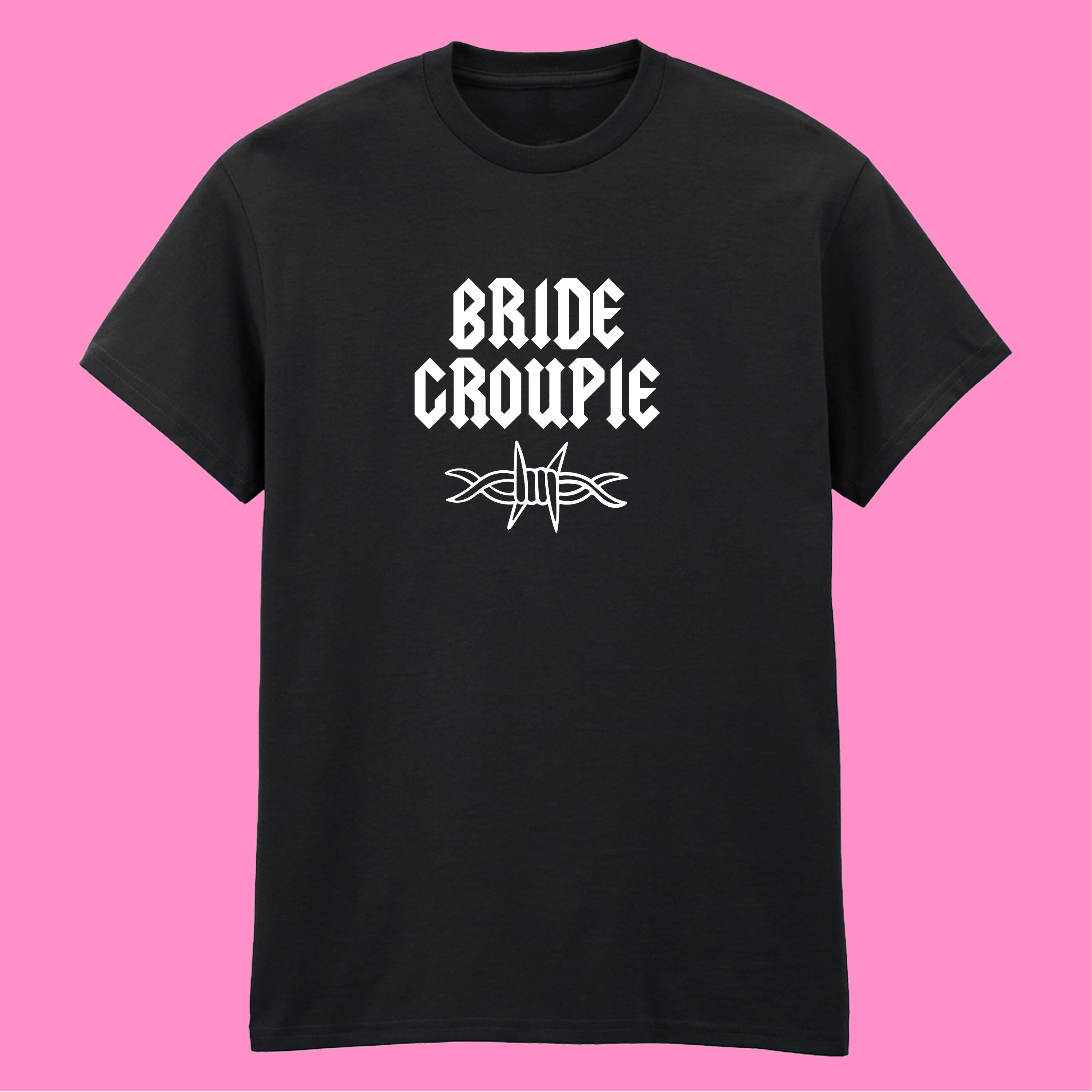 BRIDE GROUPIE BARBED WIRE T-SHIRT