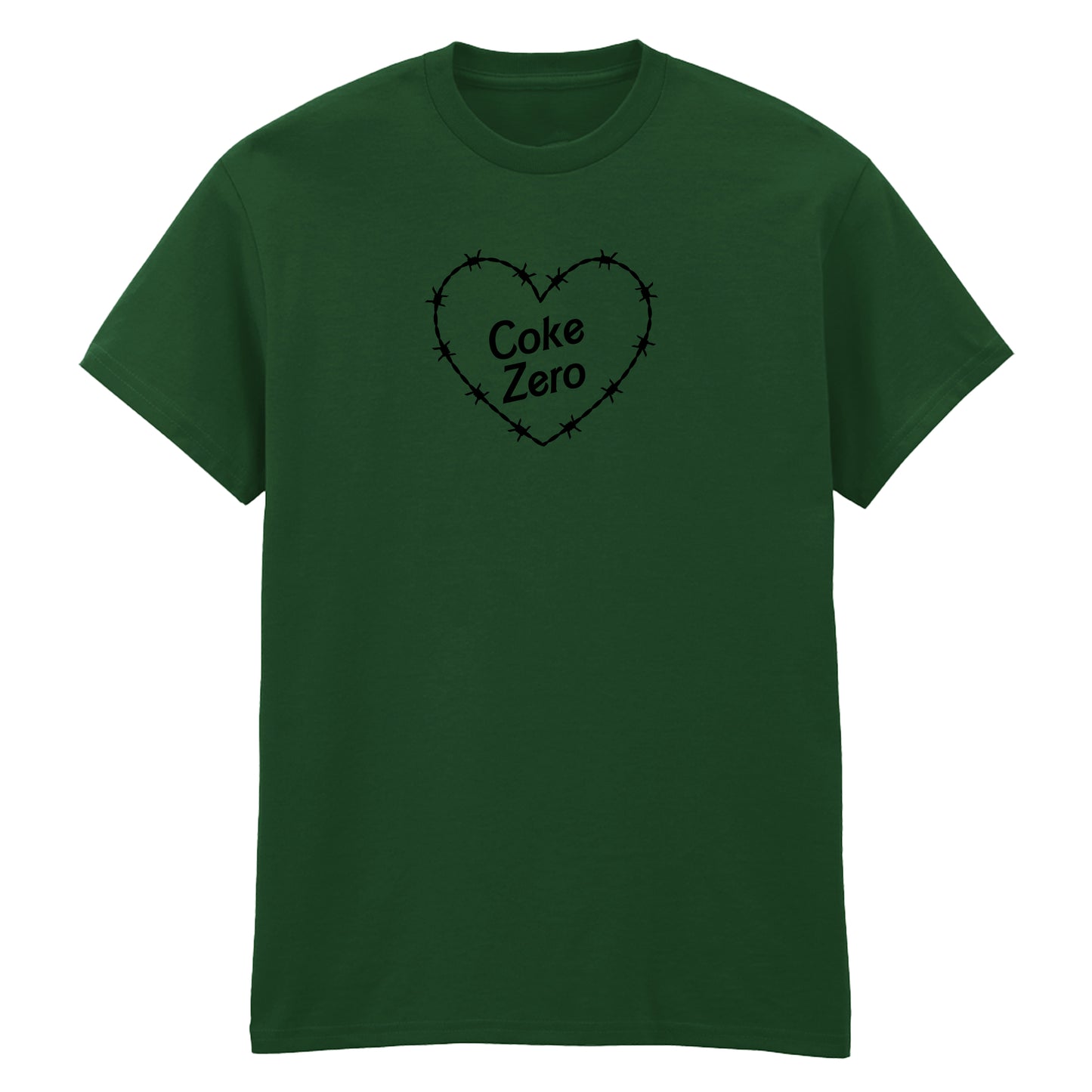 COKE ZERO BARBED HEART T-SHIRT