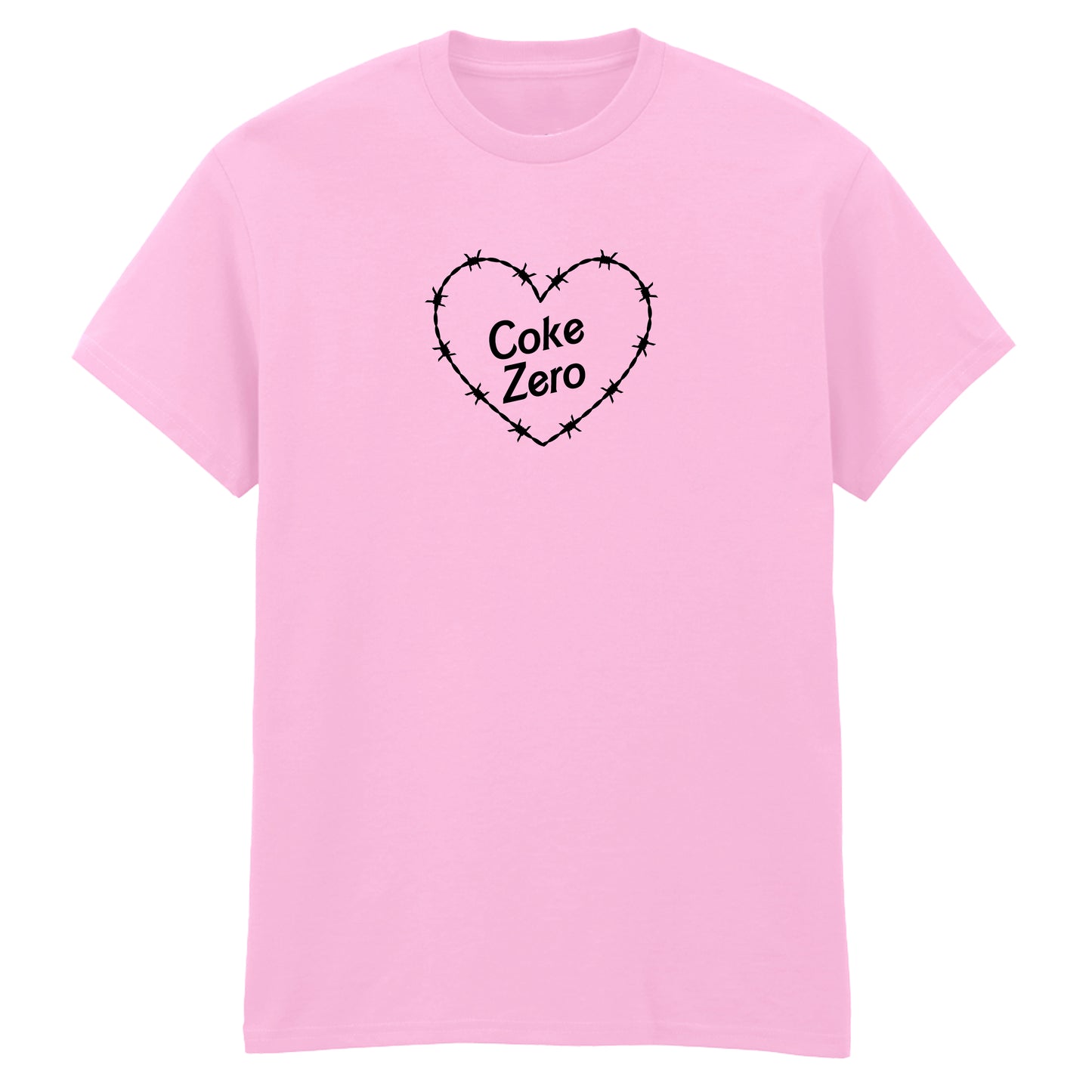 COKE ZERO BARBED HEART T-SHIRT