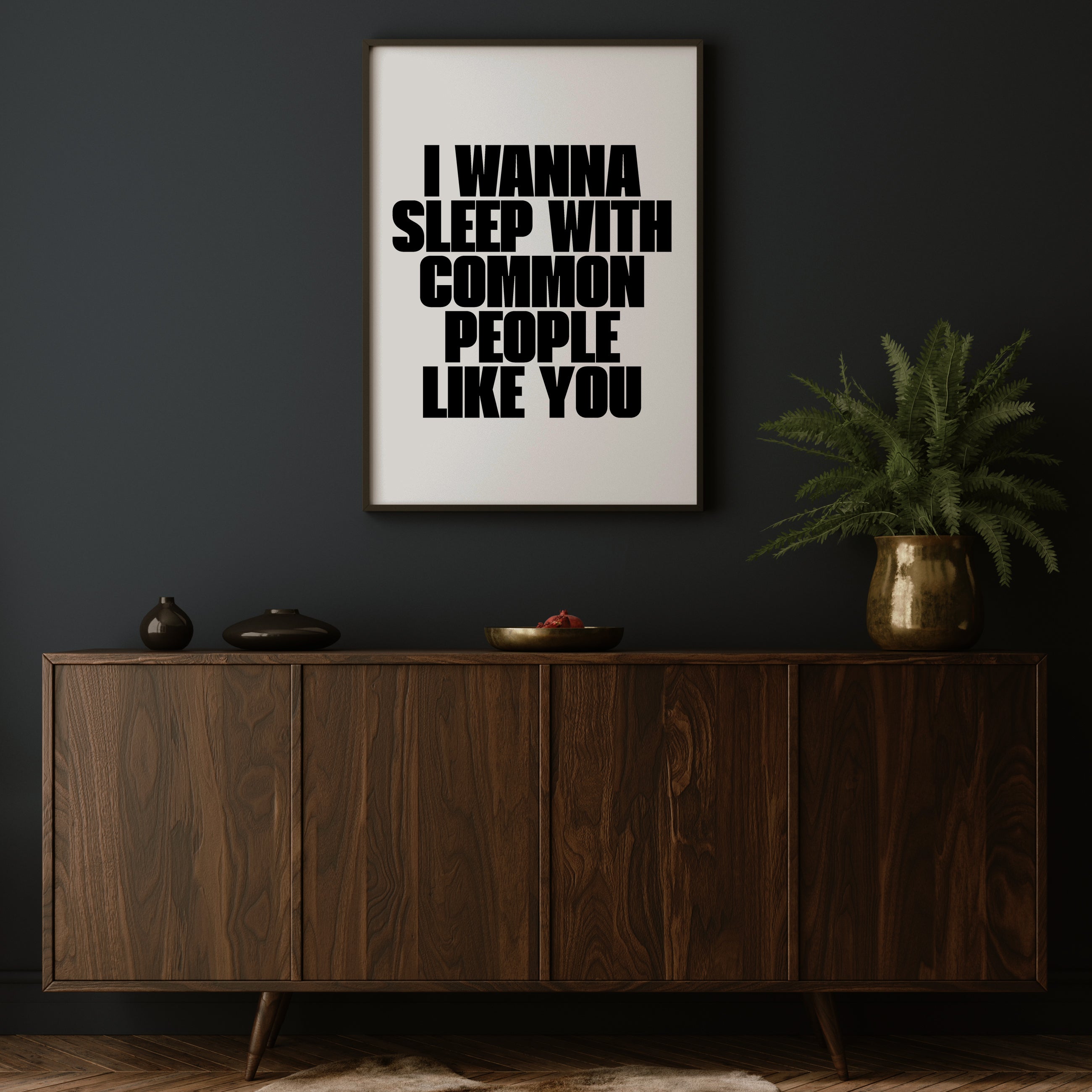 COMMON PEOPLE PRINT
