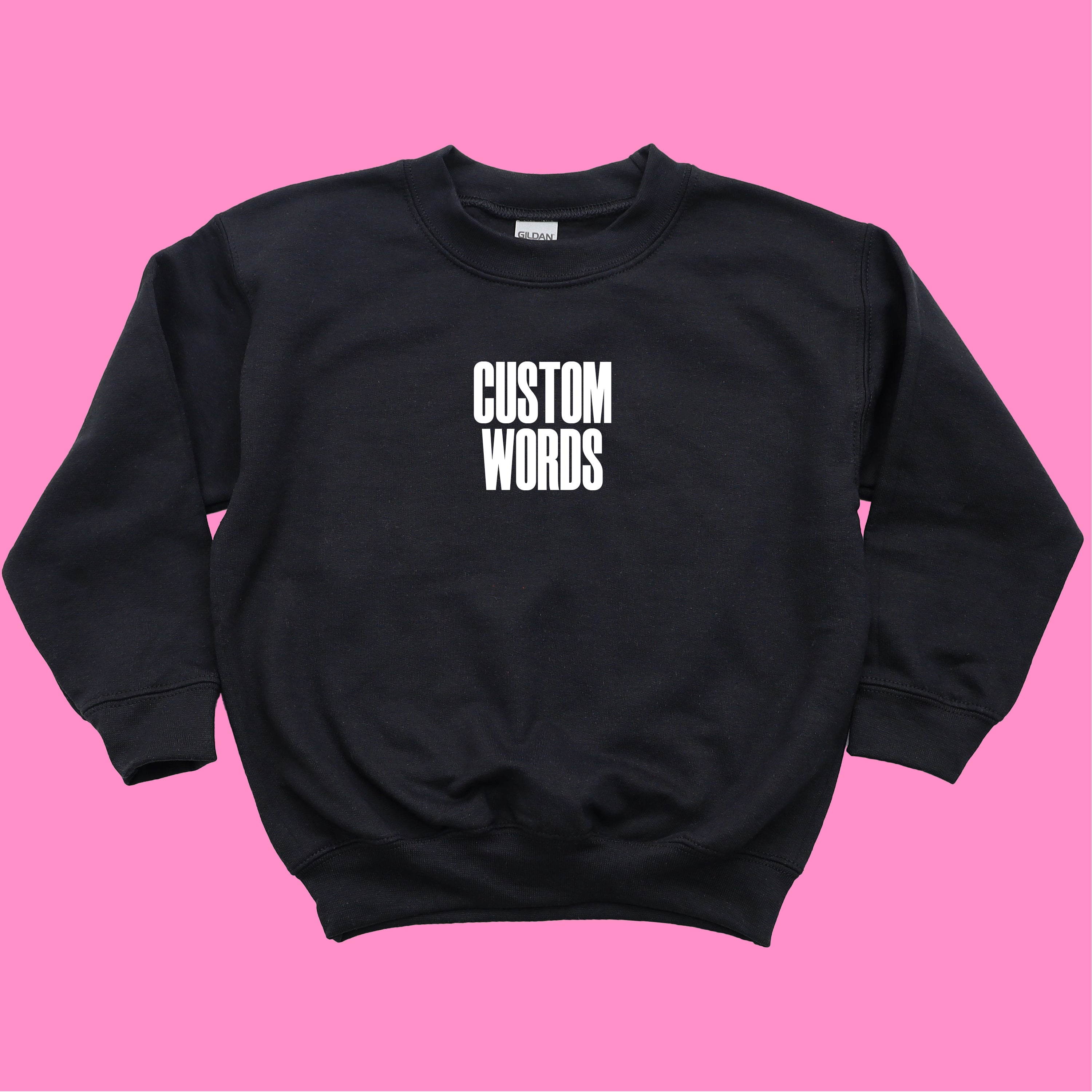 CUSTOM KIDS SWEATSHIRT