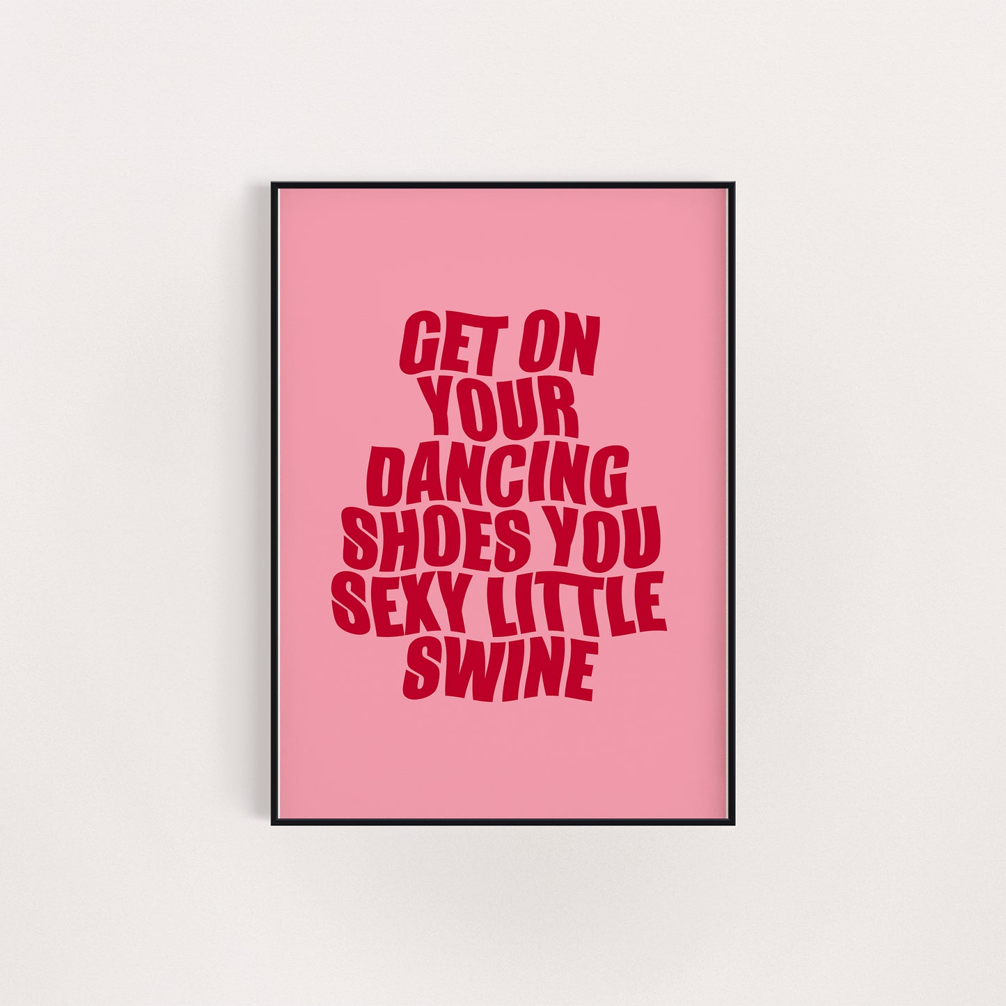 DANCING SHOES PRINT
