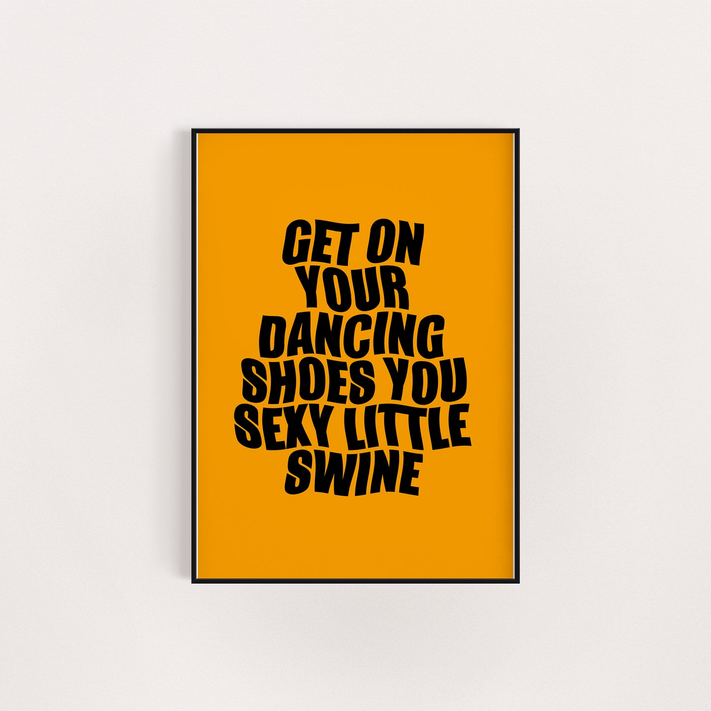 DANCING SHOES PRINT
