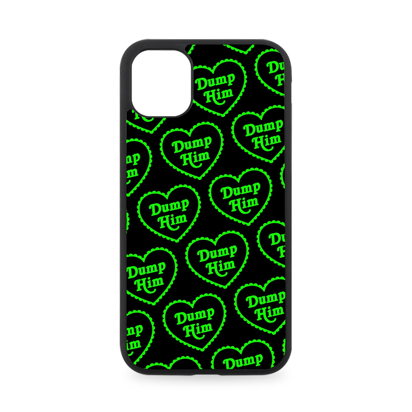 DUMP HIM RUBBER PHONE CASE