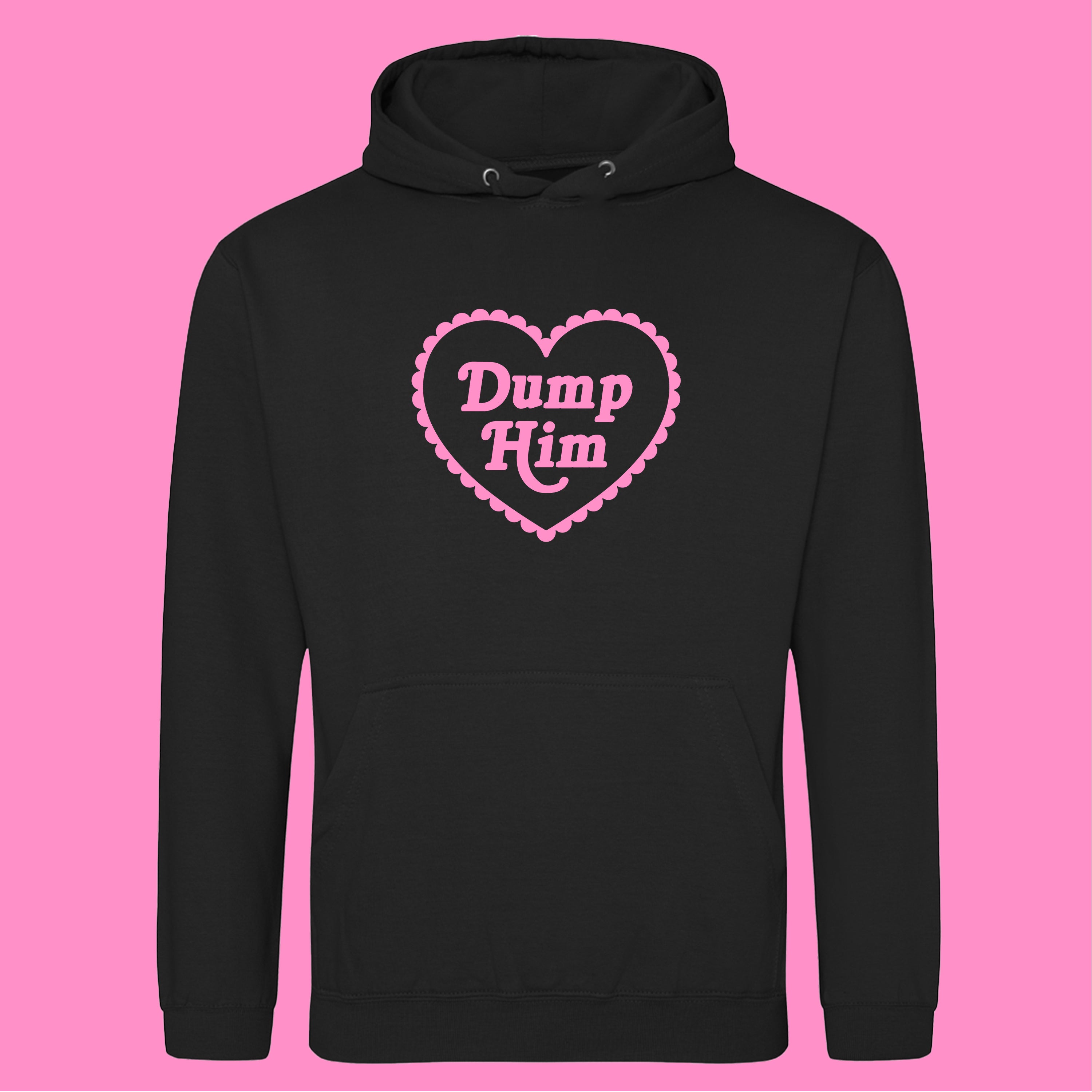 DUMP HIM HEART HOODIE