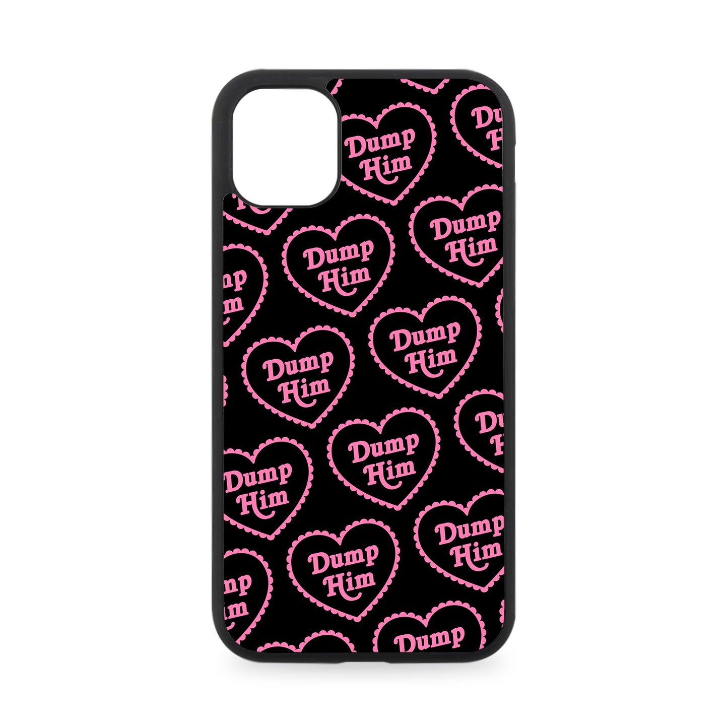 DUMP HIM RUBBER PHONE CASE
