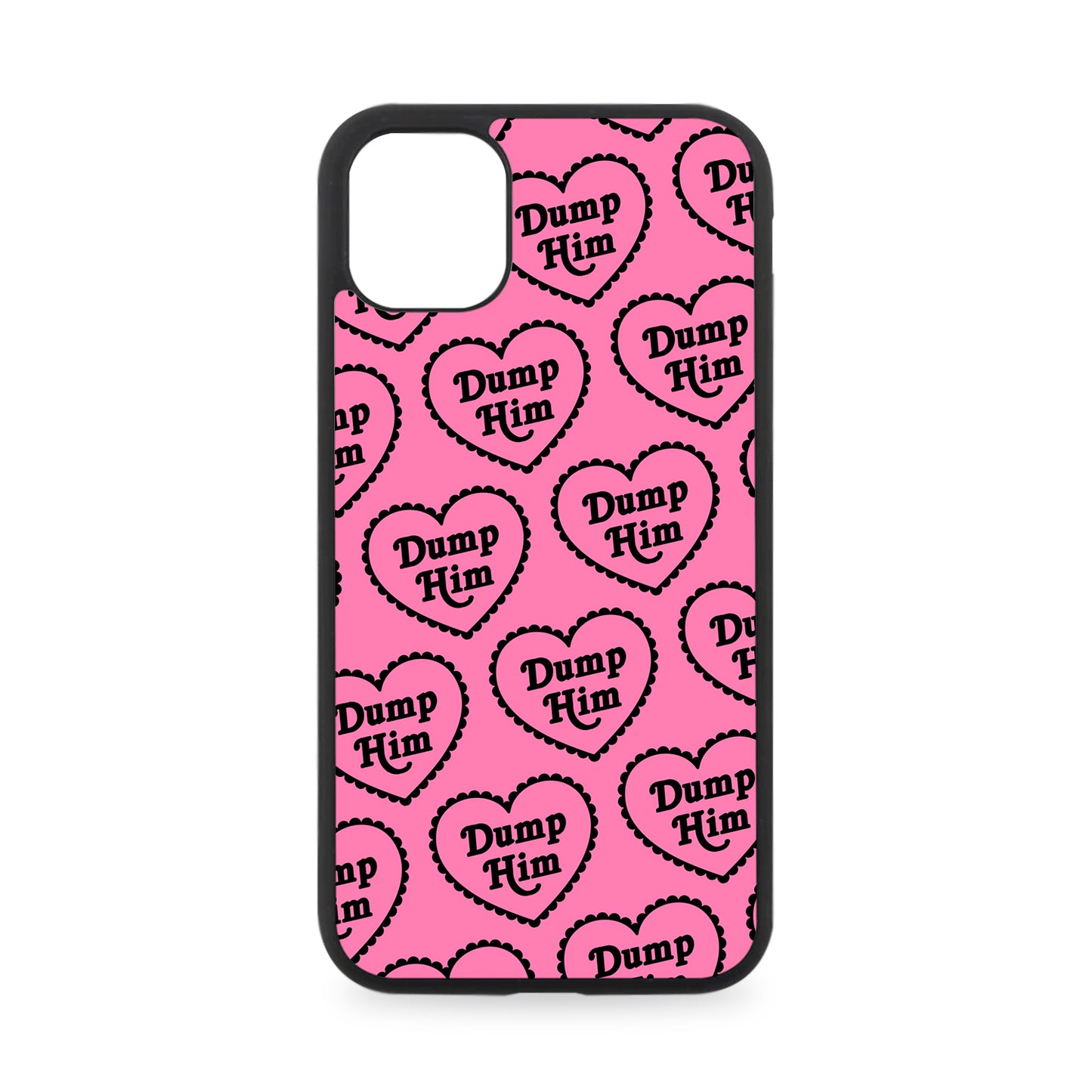 DUMP HIM RUBBER PHONE CASE