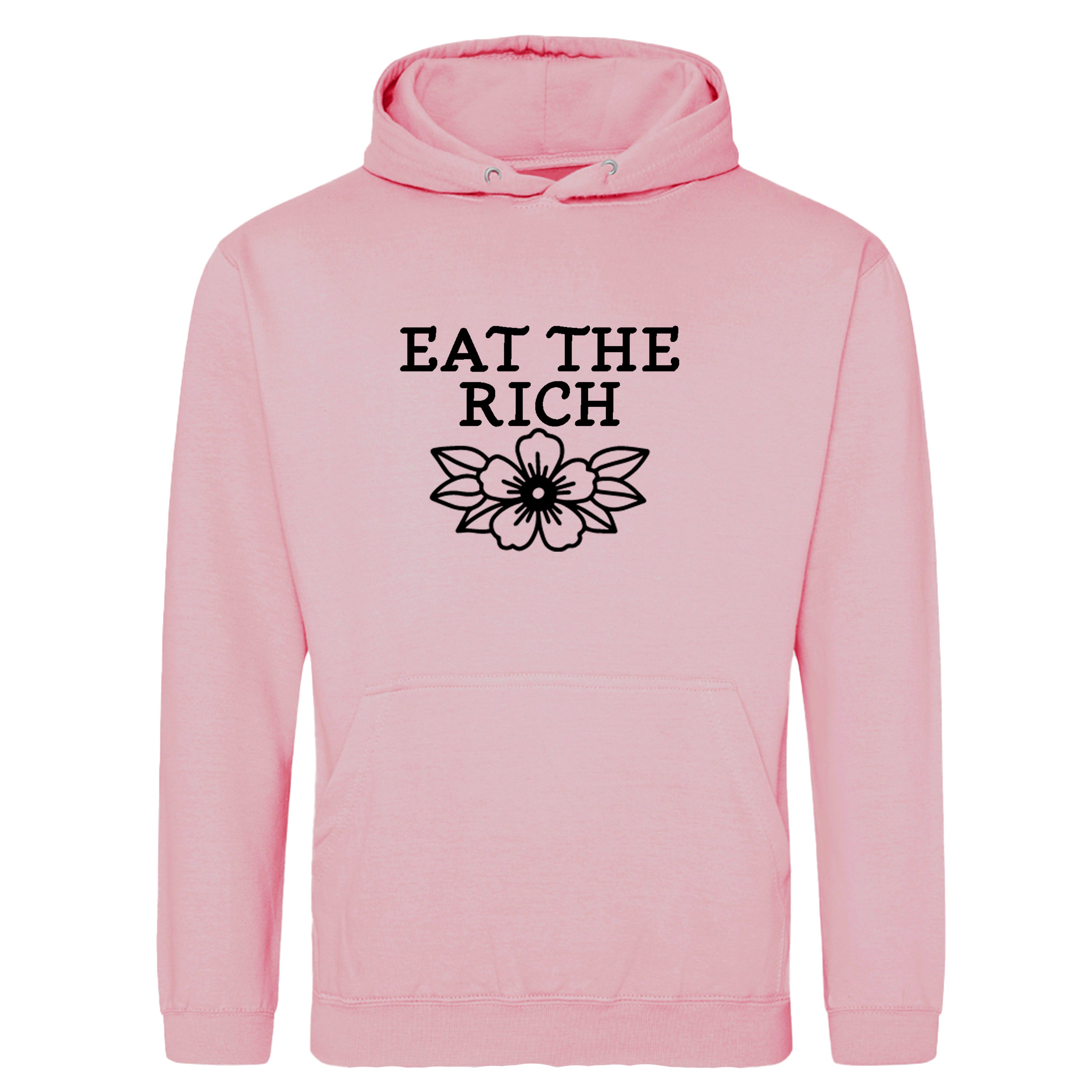 EAT THE RICH FLOWER HOODIE