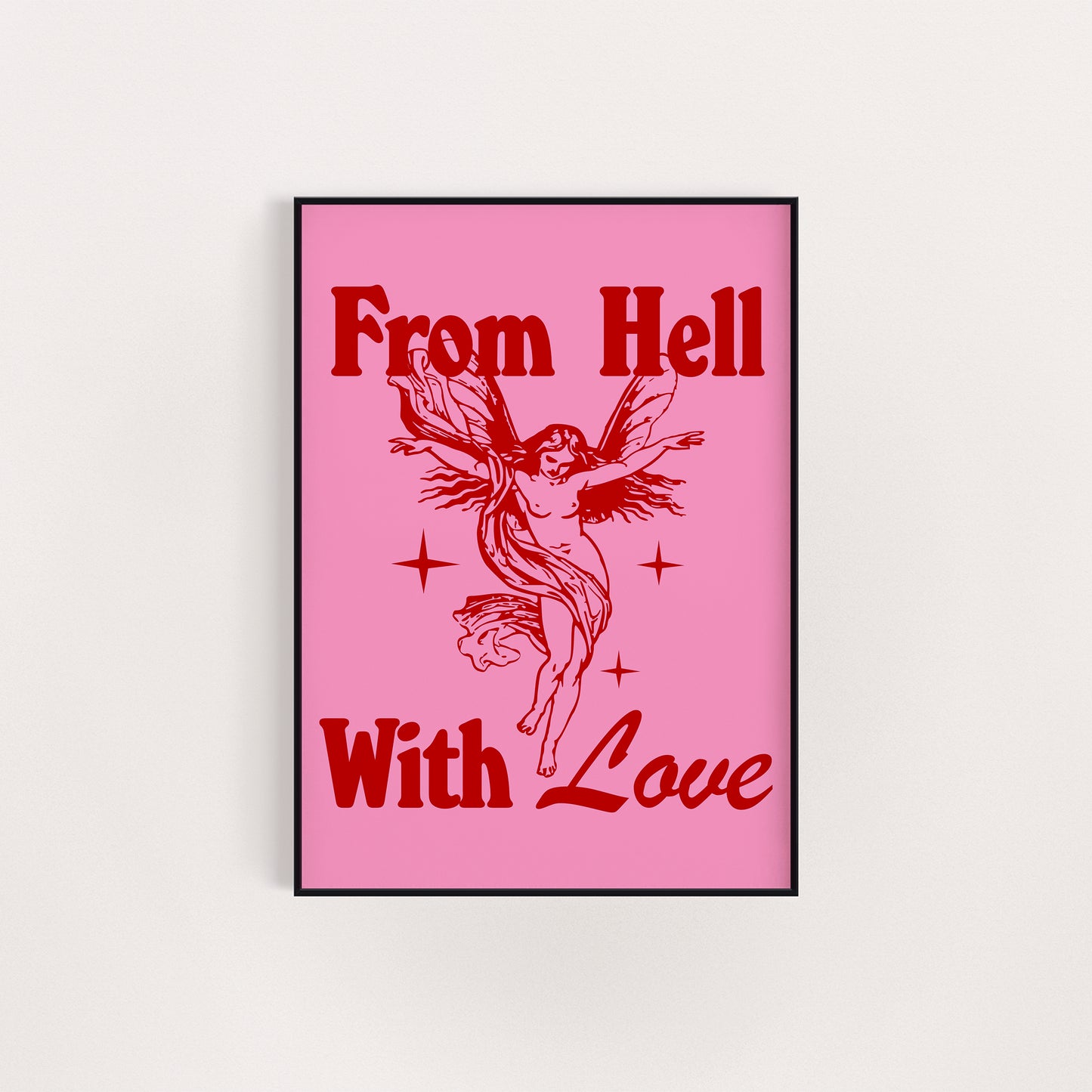 FROM HELL WITH LOVE PRINT