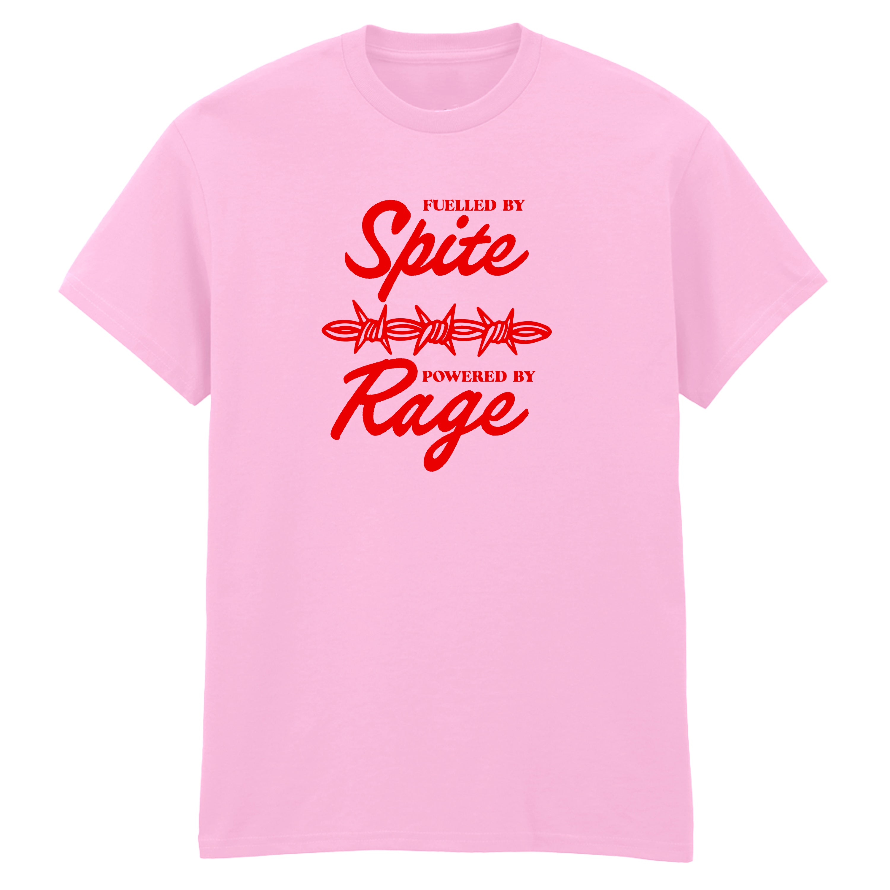 FUELLED BY SPITE T-SHIRT