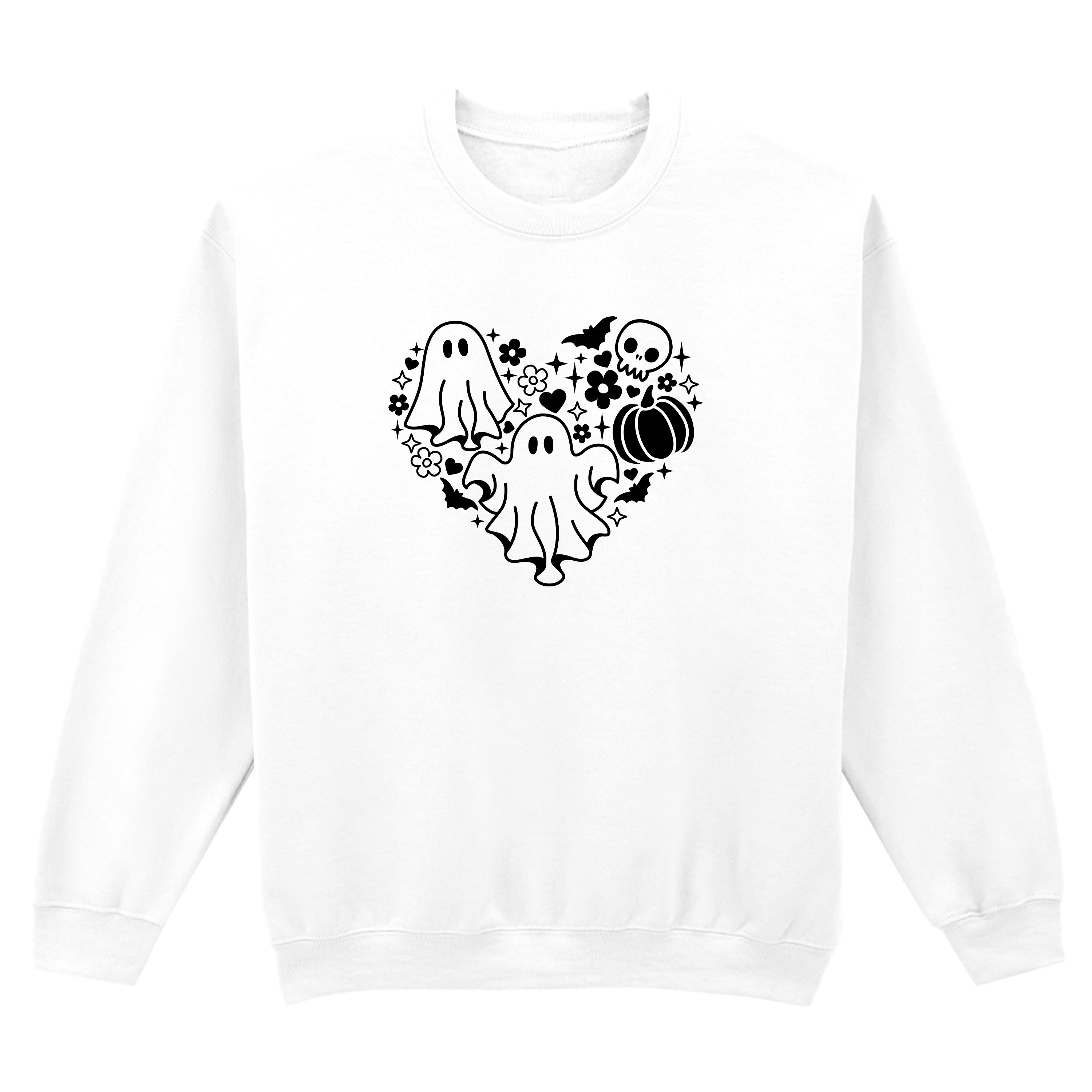 GHOST HEART SWEATSHIRT