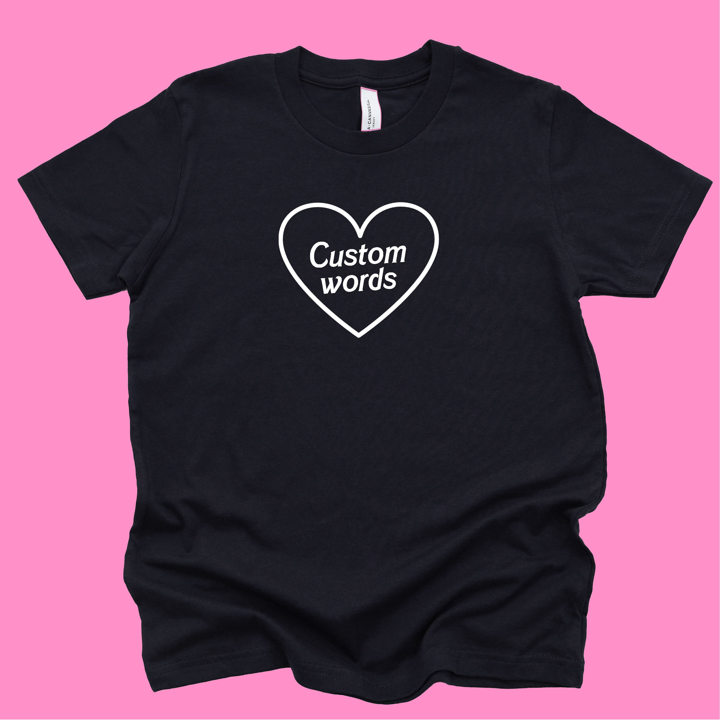 CUSTOM HEART KIDS T-SHIRT