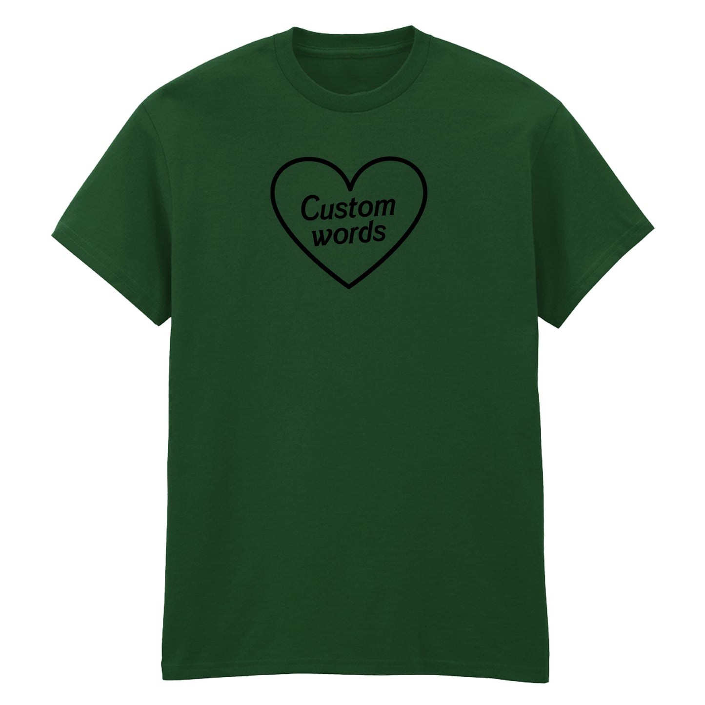 CUSTOM HEART T-SHIRT