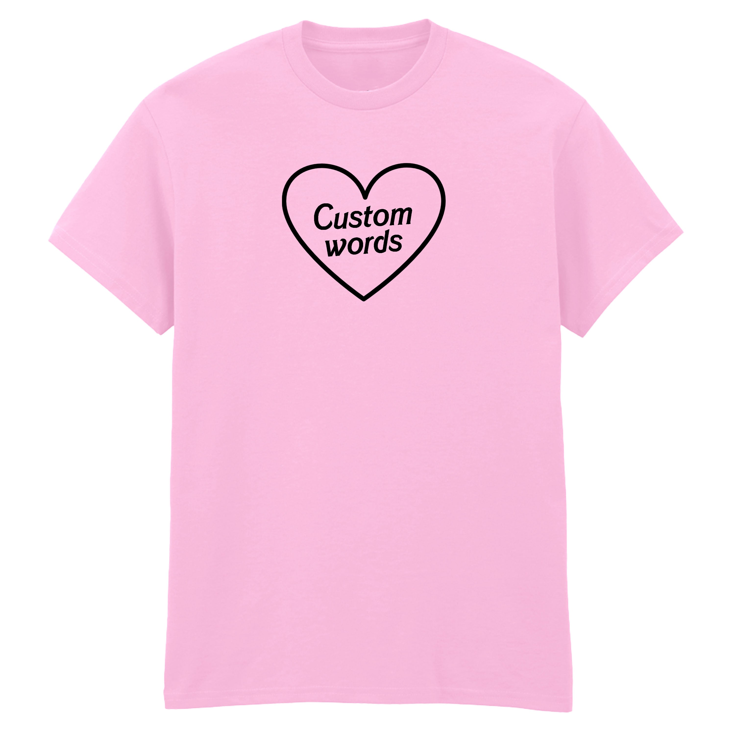 CUSTOM HEART T-SHIRT
