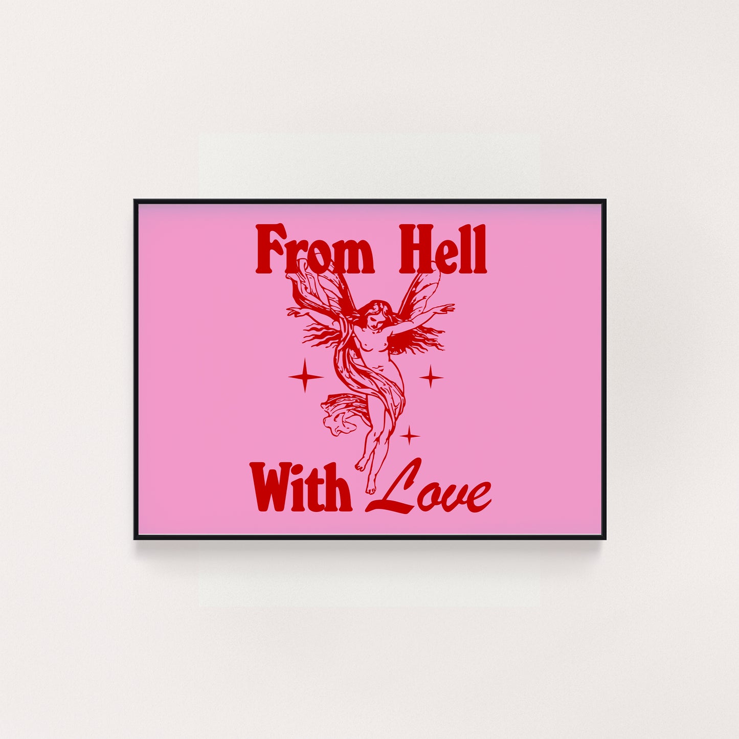 FROM HELL WITH LOVE PRINT