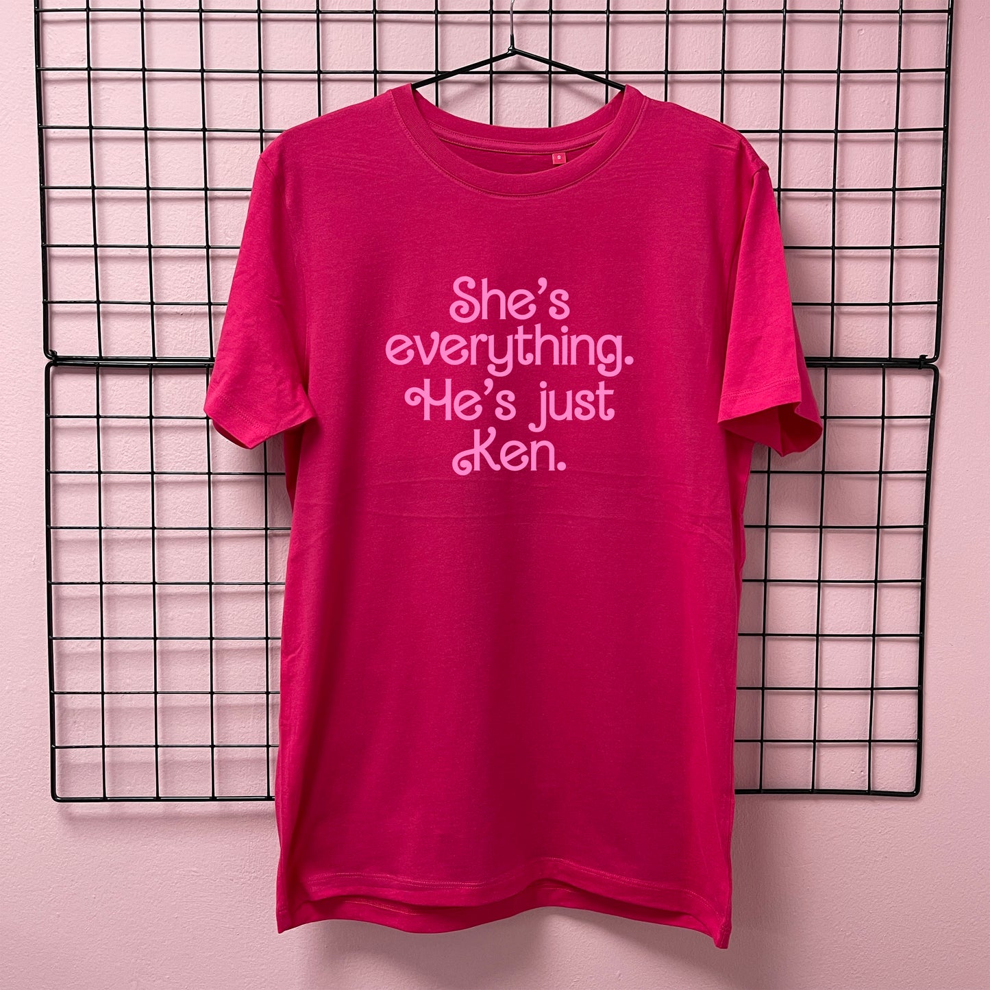 SHE'S EVERYTHING, HE'S JUST KEN T-SHIRT