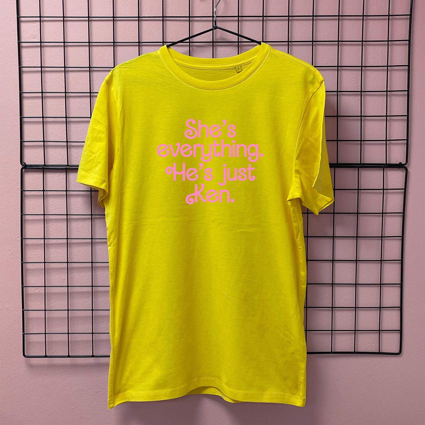 SHE'S EVERYTHING, HE'S JUST KEN T-SHIRT