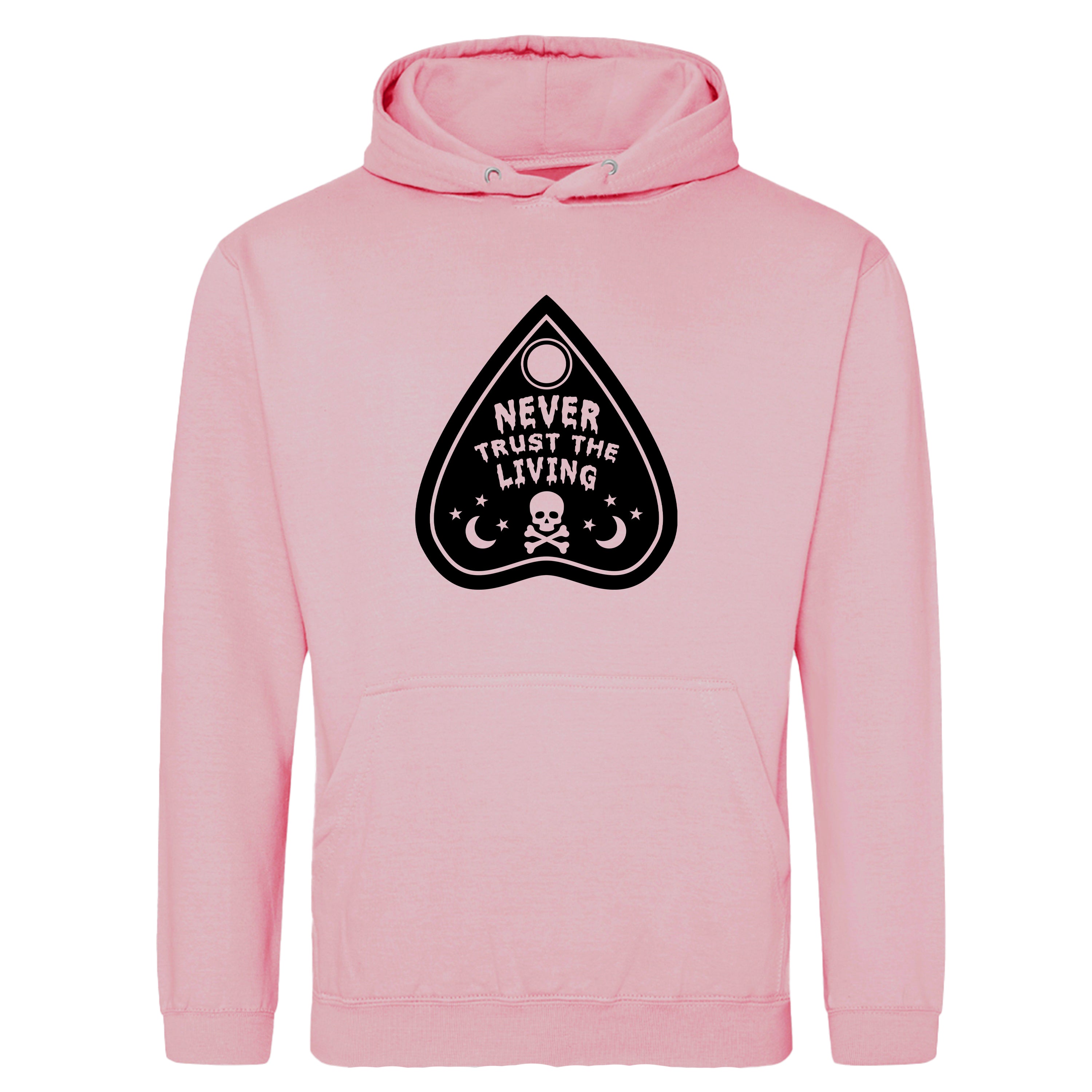 NEVER TRUST THE LIVING HOODIE