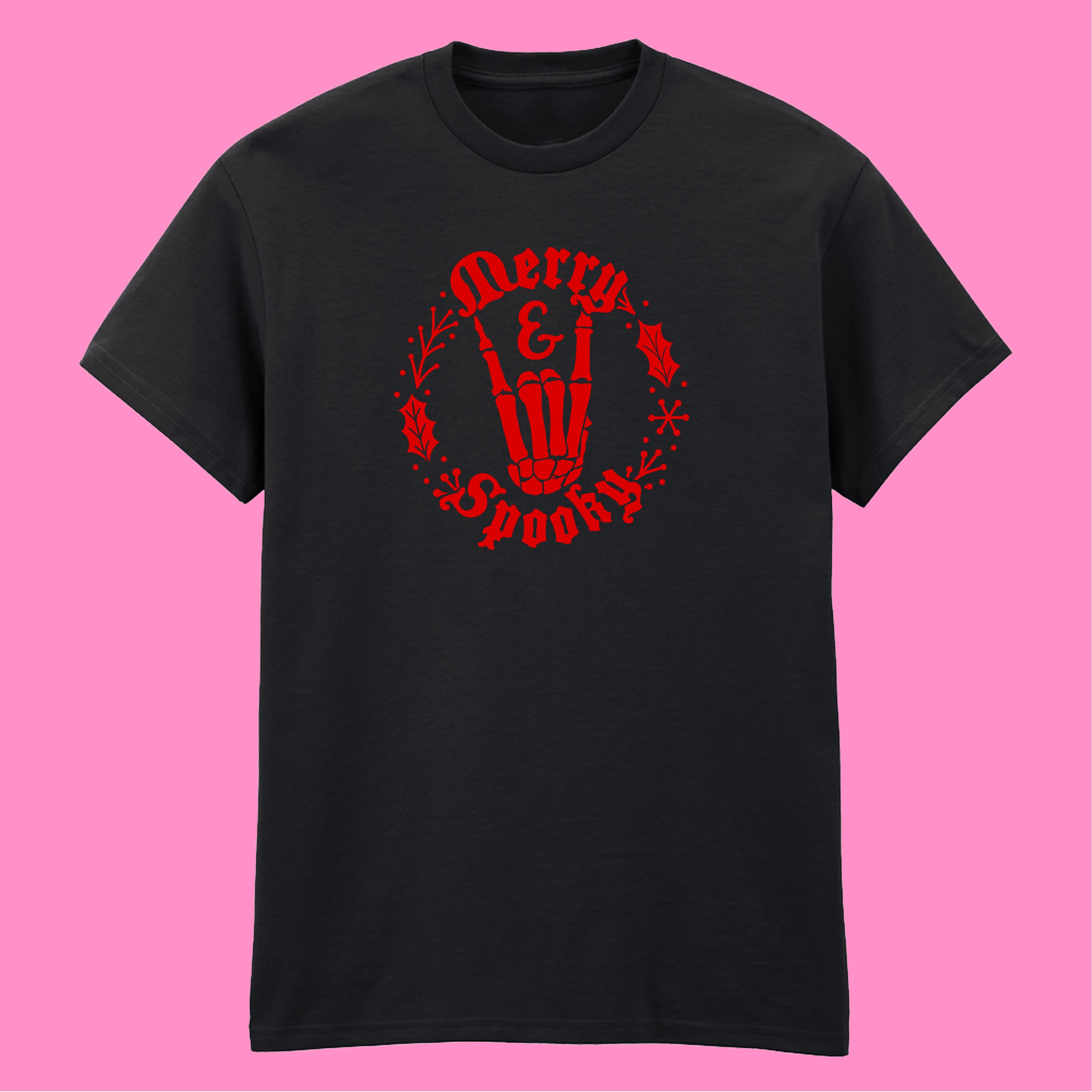 MERRY AND SPOOKY T-SHIRT