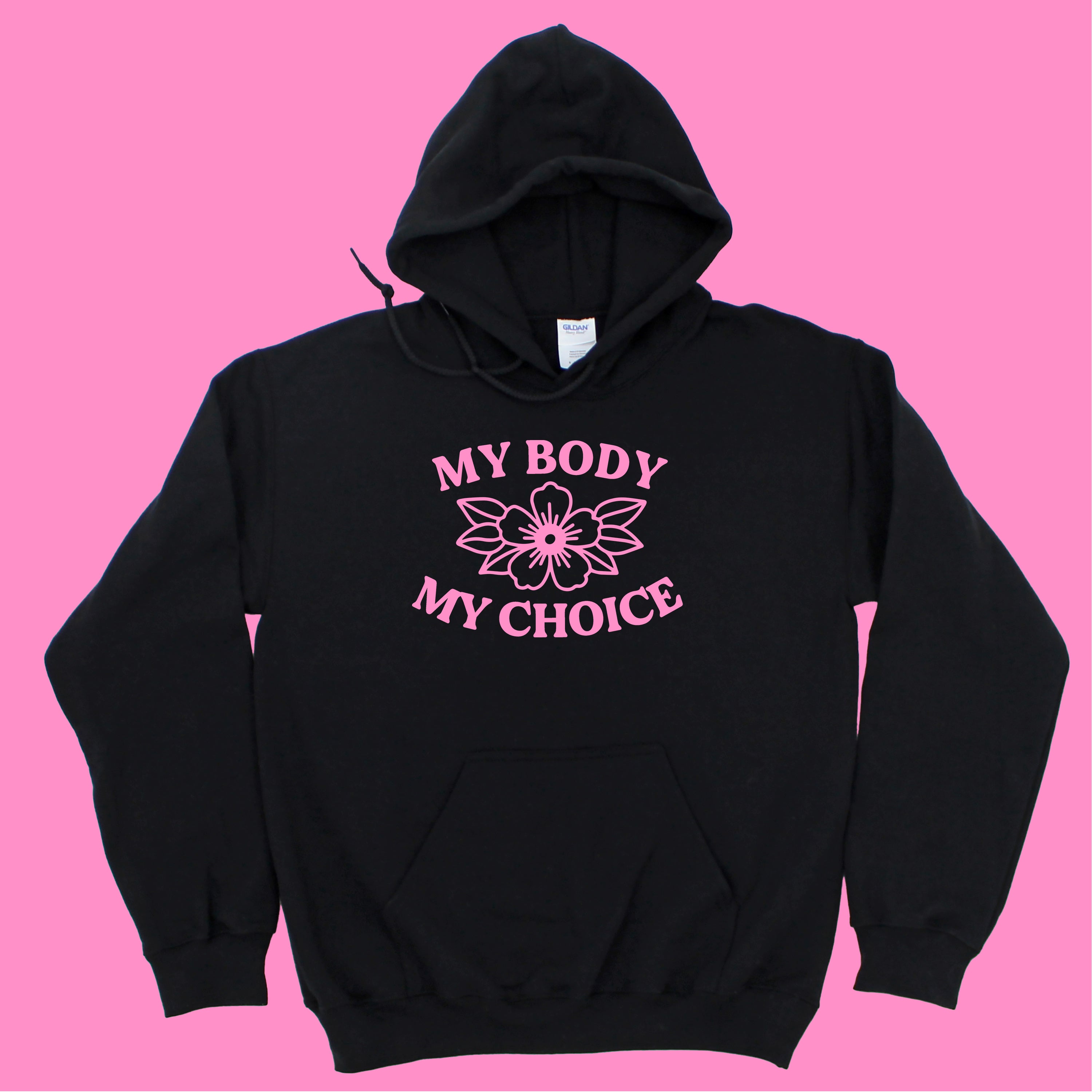 MY BODY MY CHOICE KIDS HOODIE