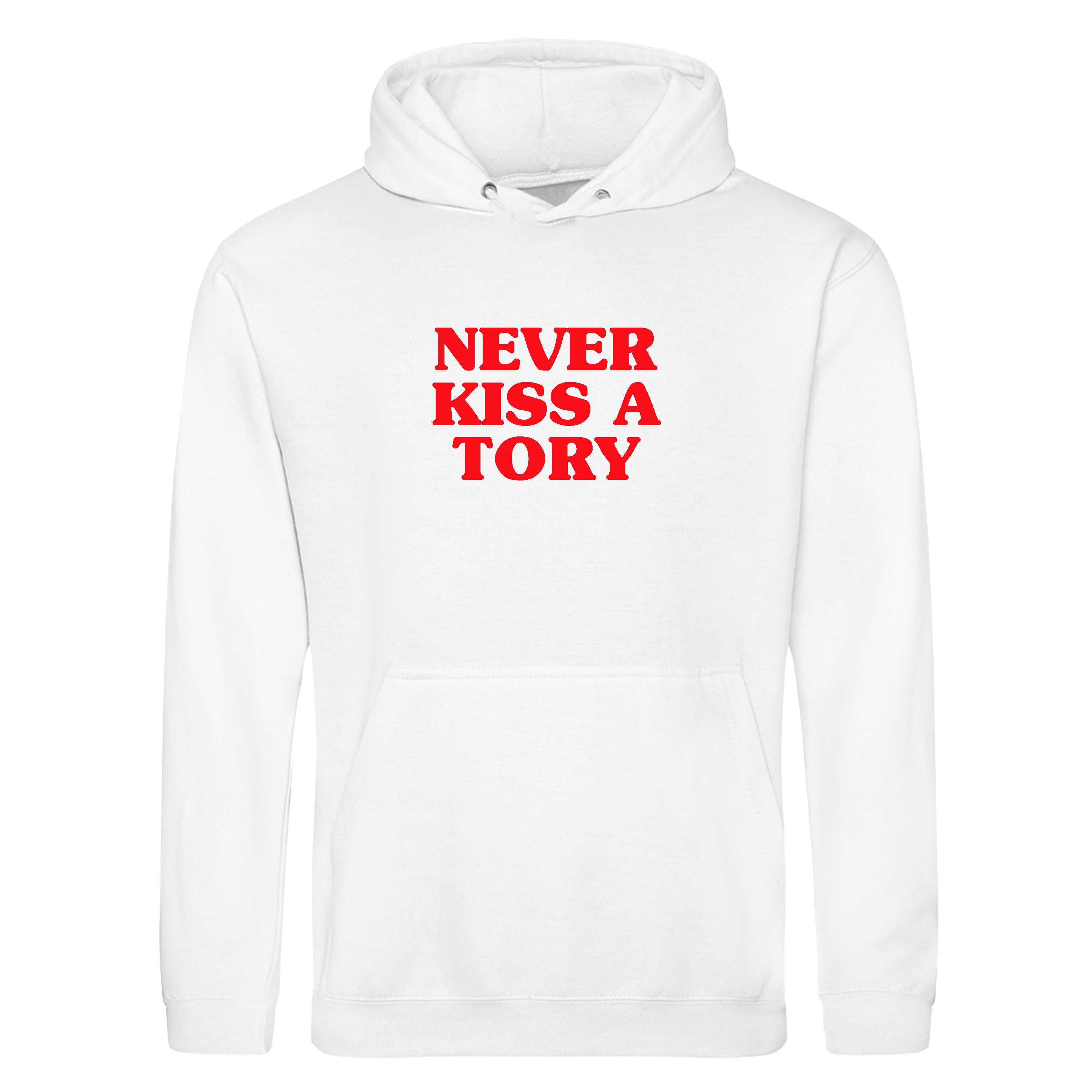 NEVER KISS A TORY HOODIE