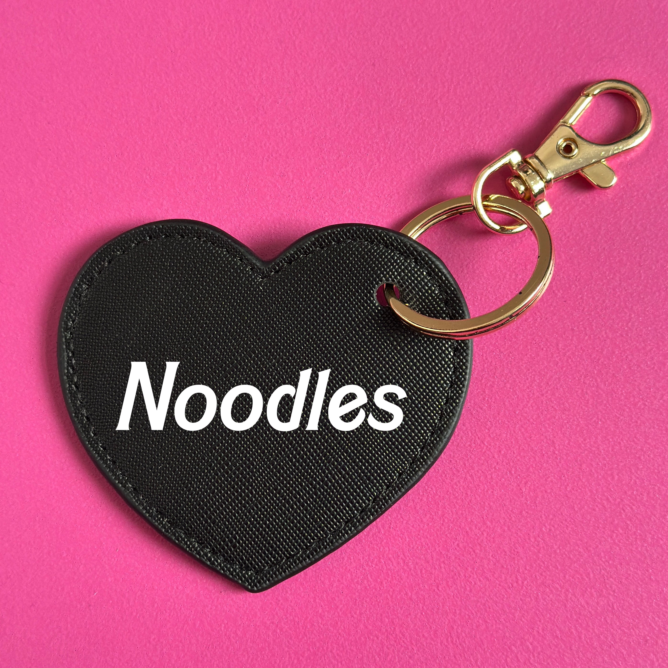 NOODLES HEART KEYRING