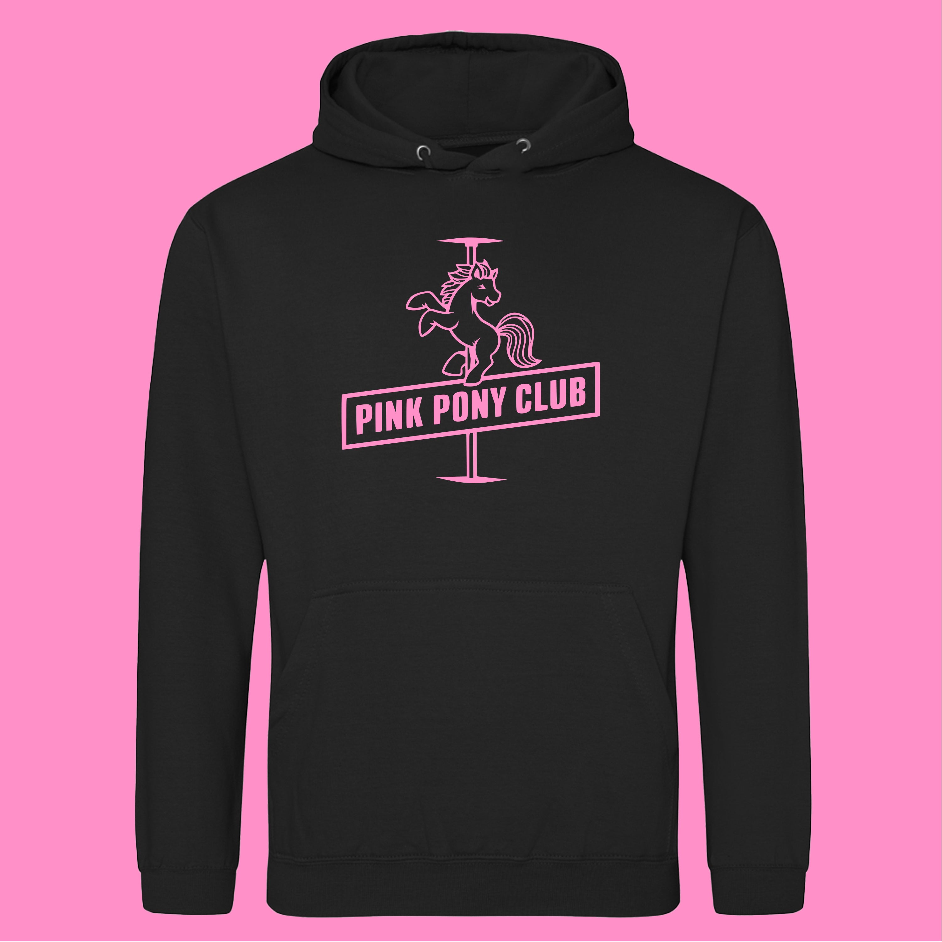 PINK PONY POLE HOODIE