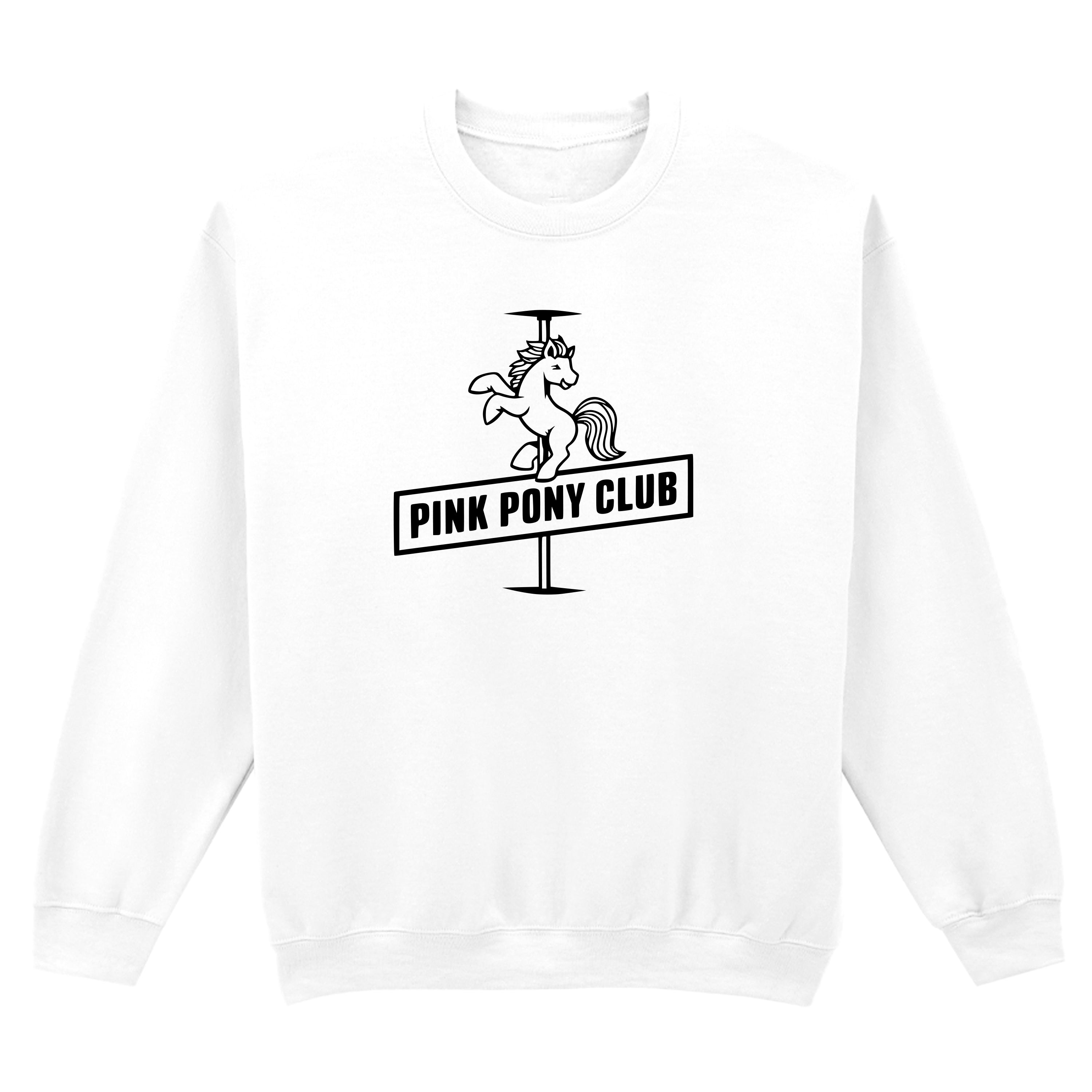 PINK PONY POLE SWEATSHIRT