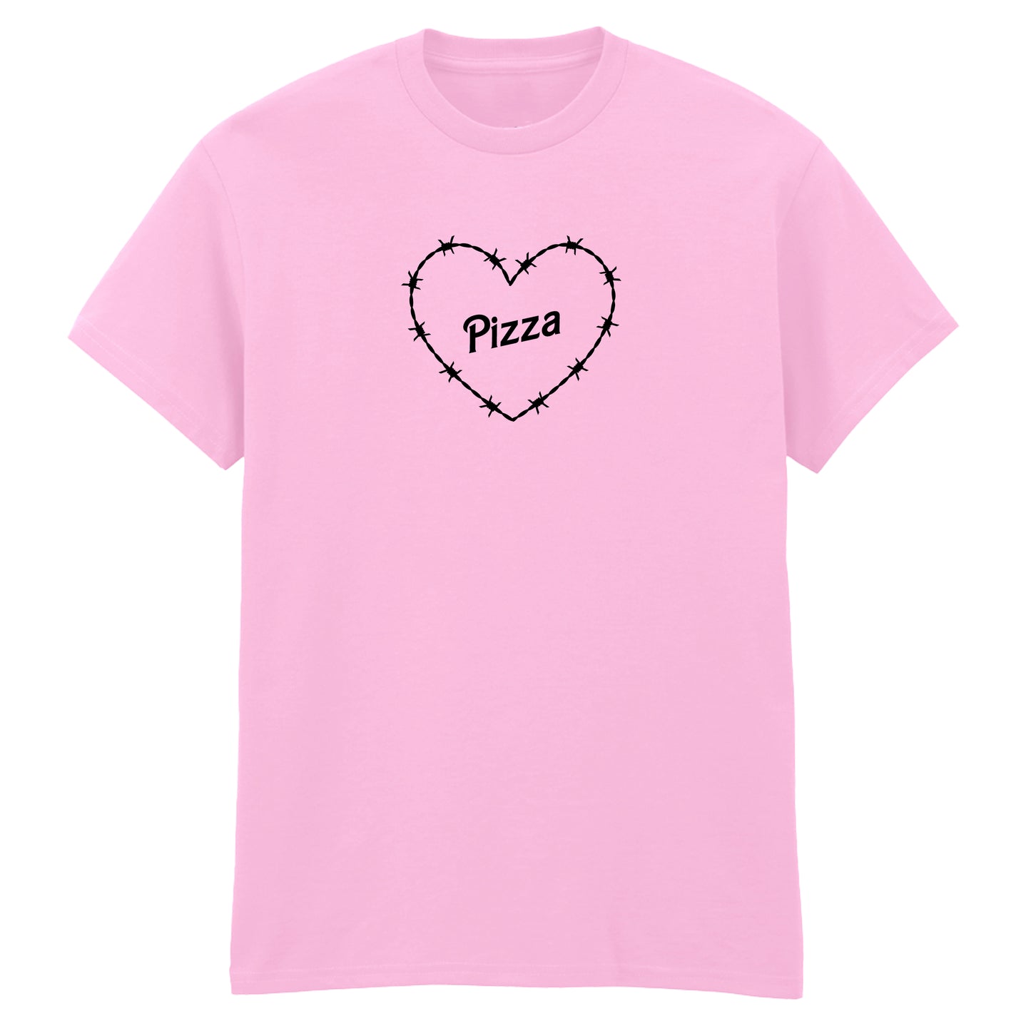 PIZZA BARBED HEART T-SHIRT