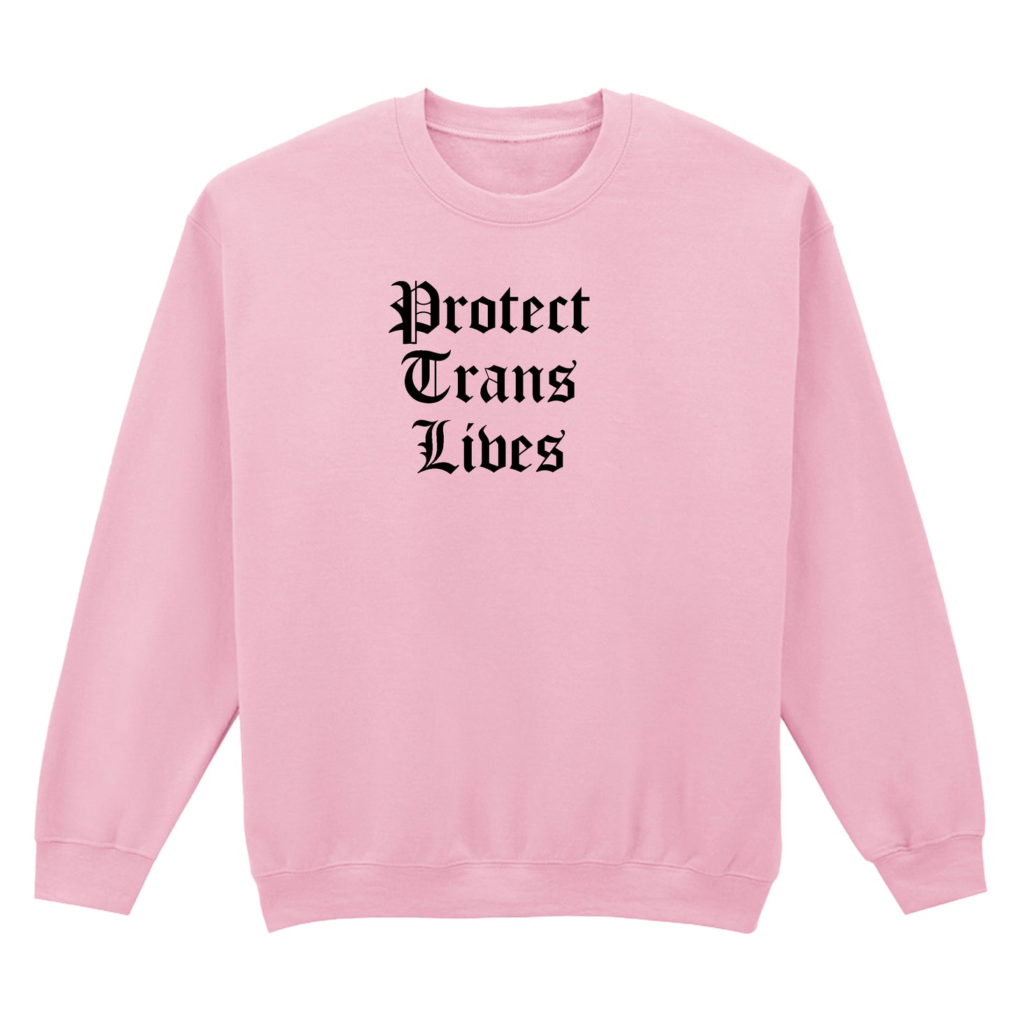 PROTECT TRANS LIVES SWEATSHIRT