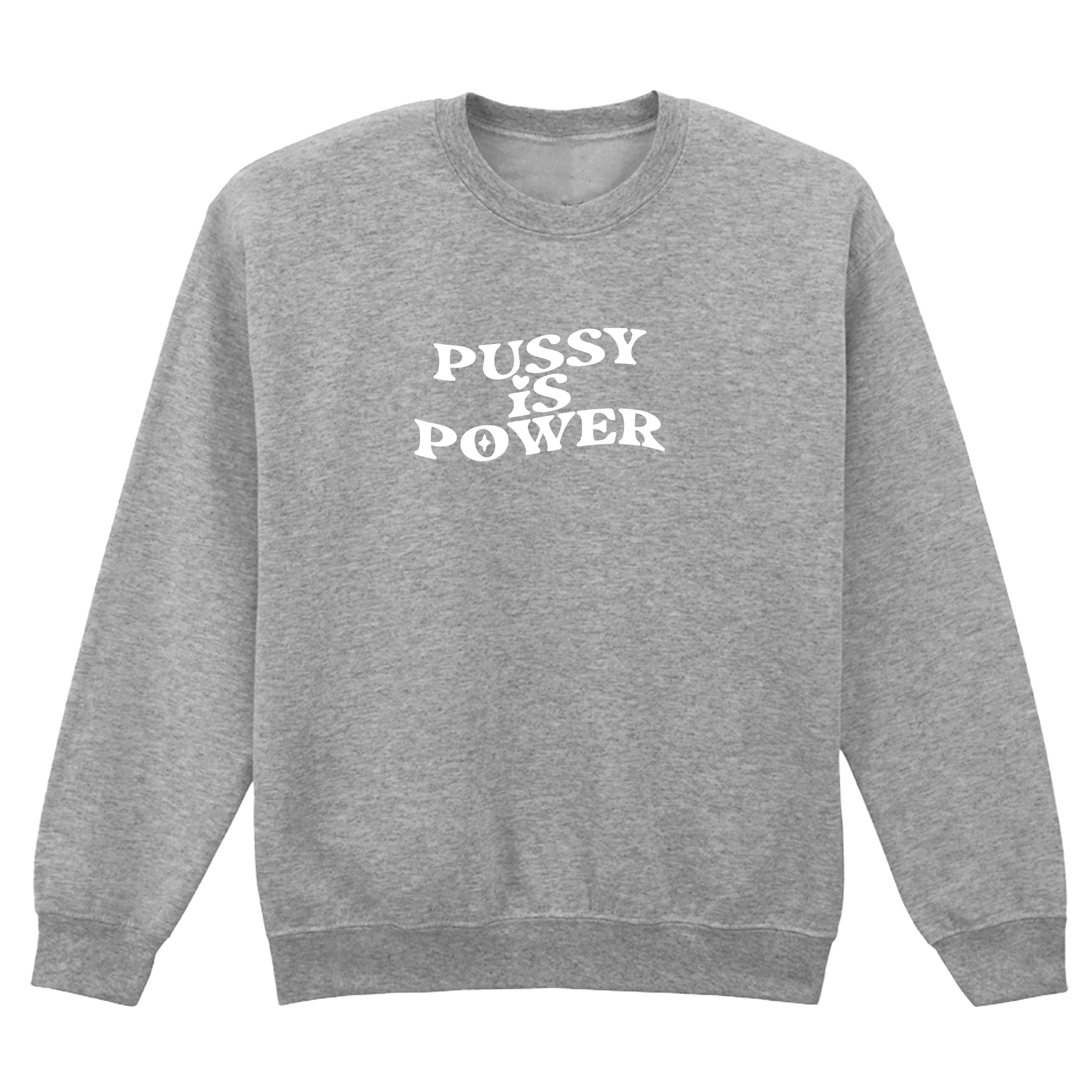 PUSSY IS POWER SWEATSHIRT