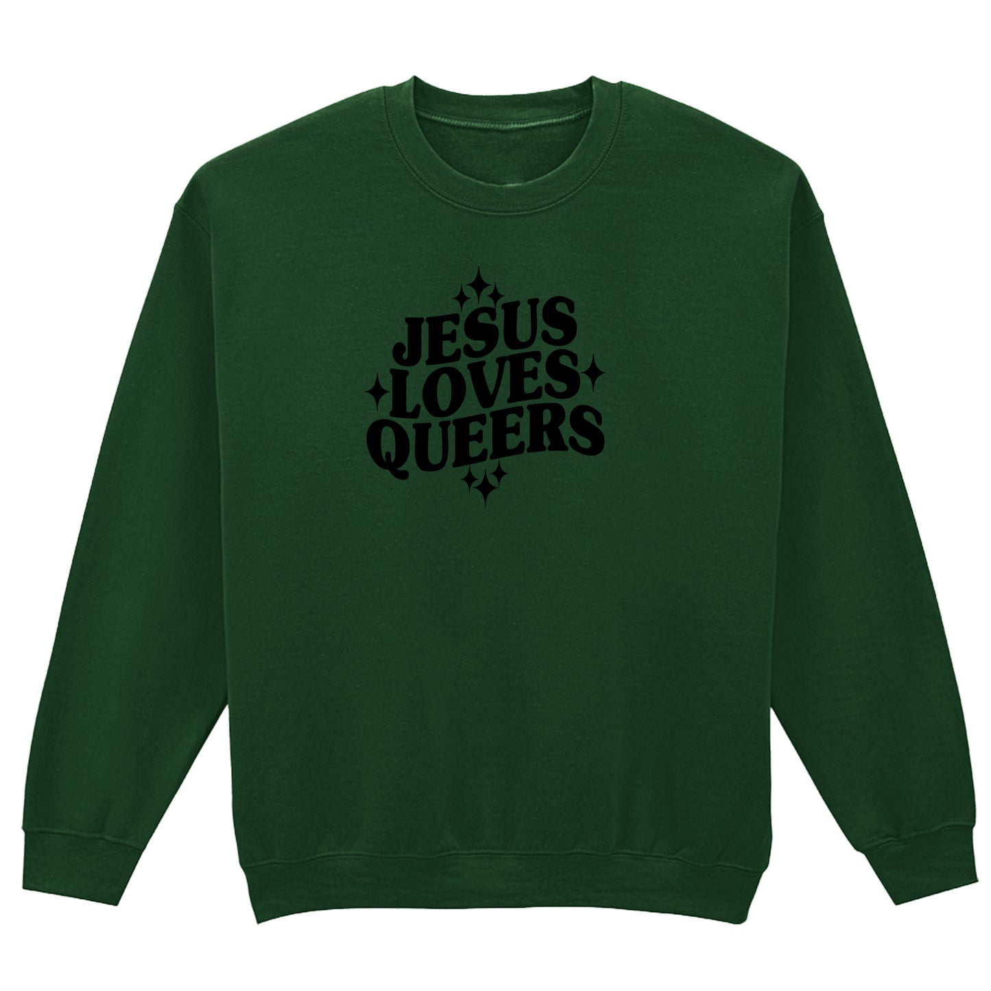 JESUS LOVES QUEERS SWEATSHIRT