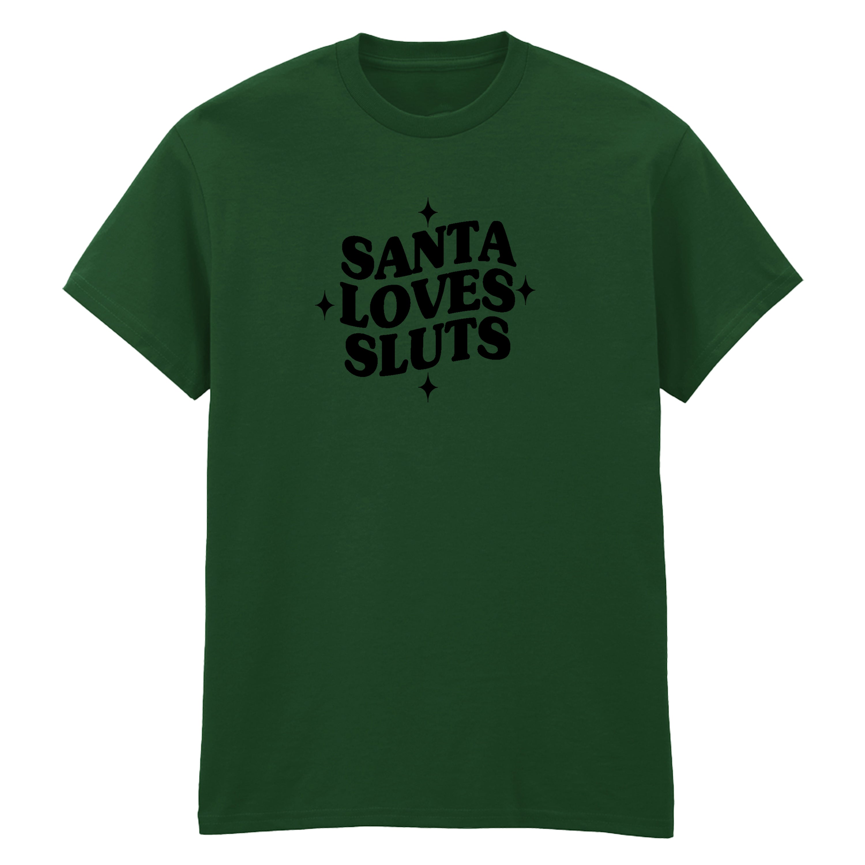 SANTA LOVES SLUTS T-SHIRT
