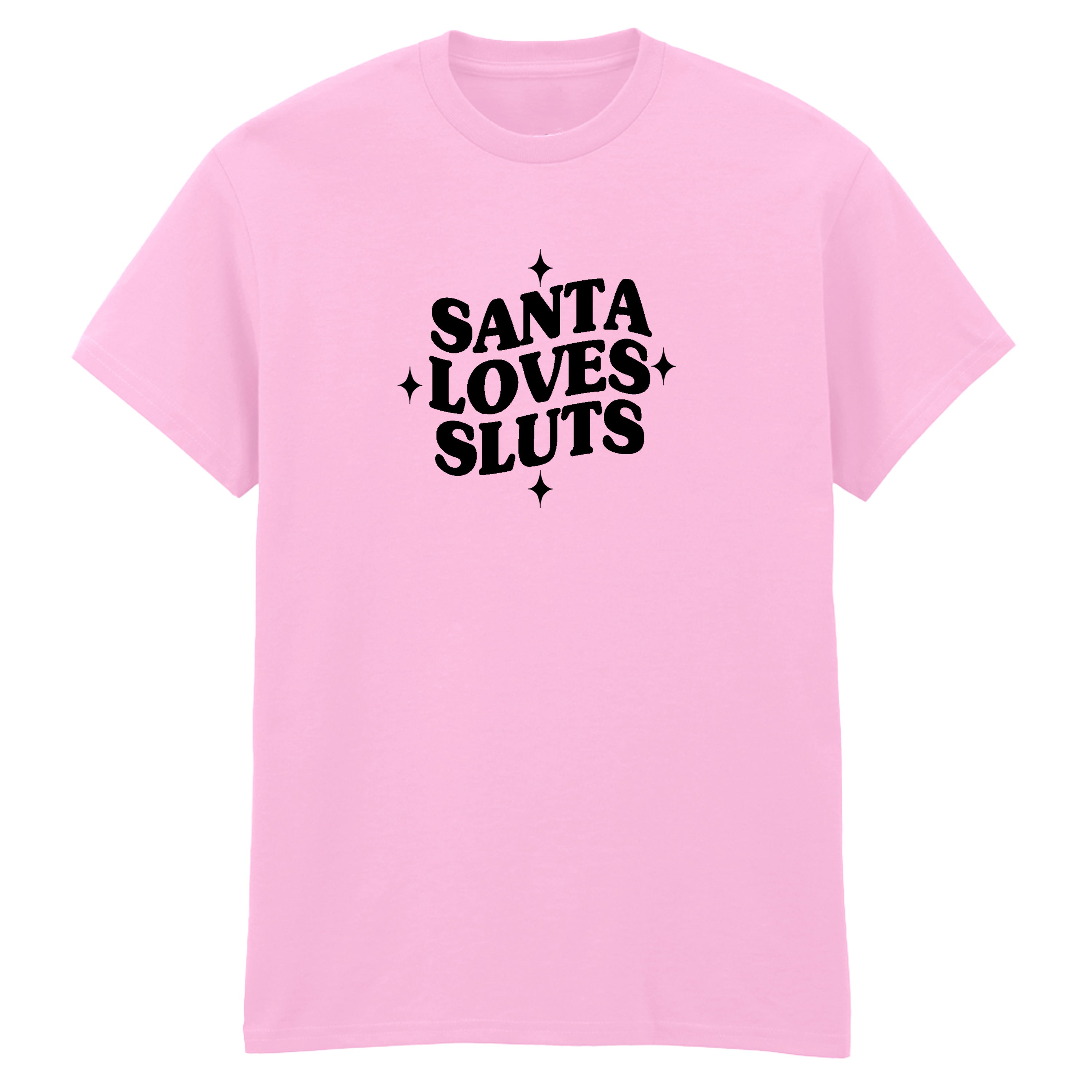 SANTA LOVES SLUTS T-SHIRT