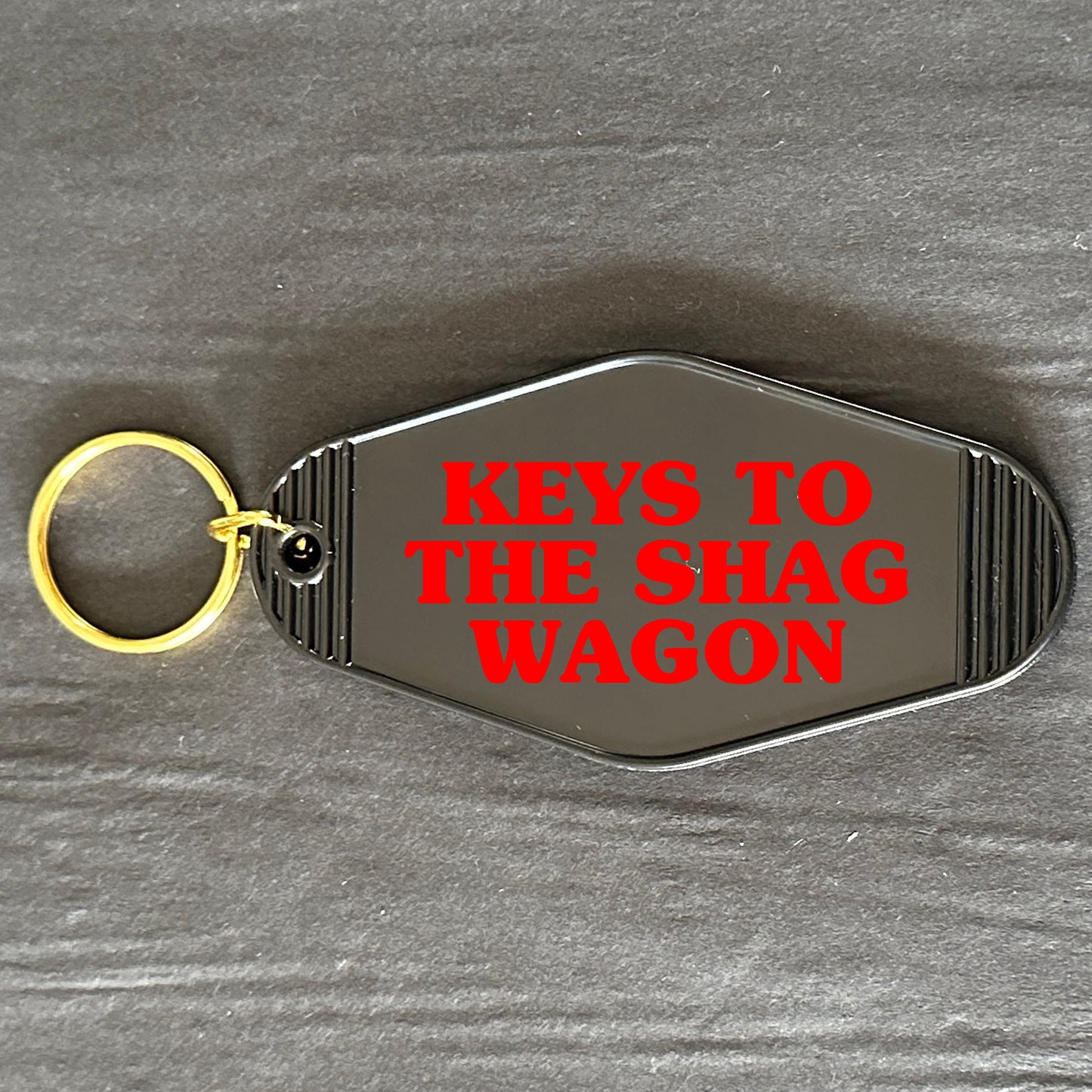 KEYS TO THE SHAG WAGON KEYRING