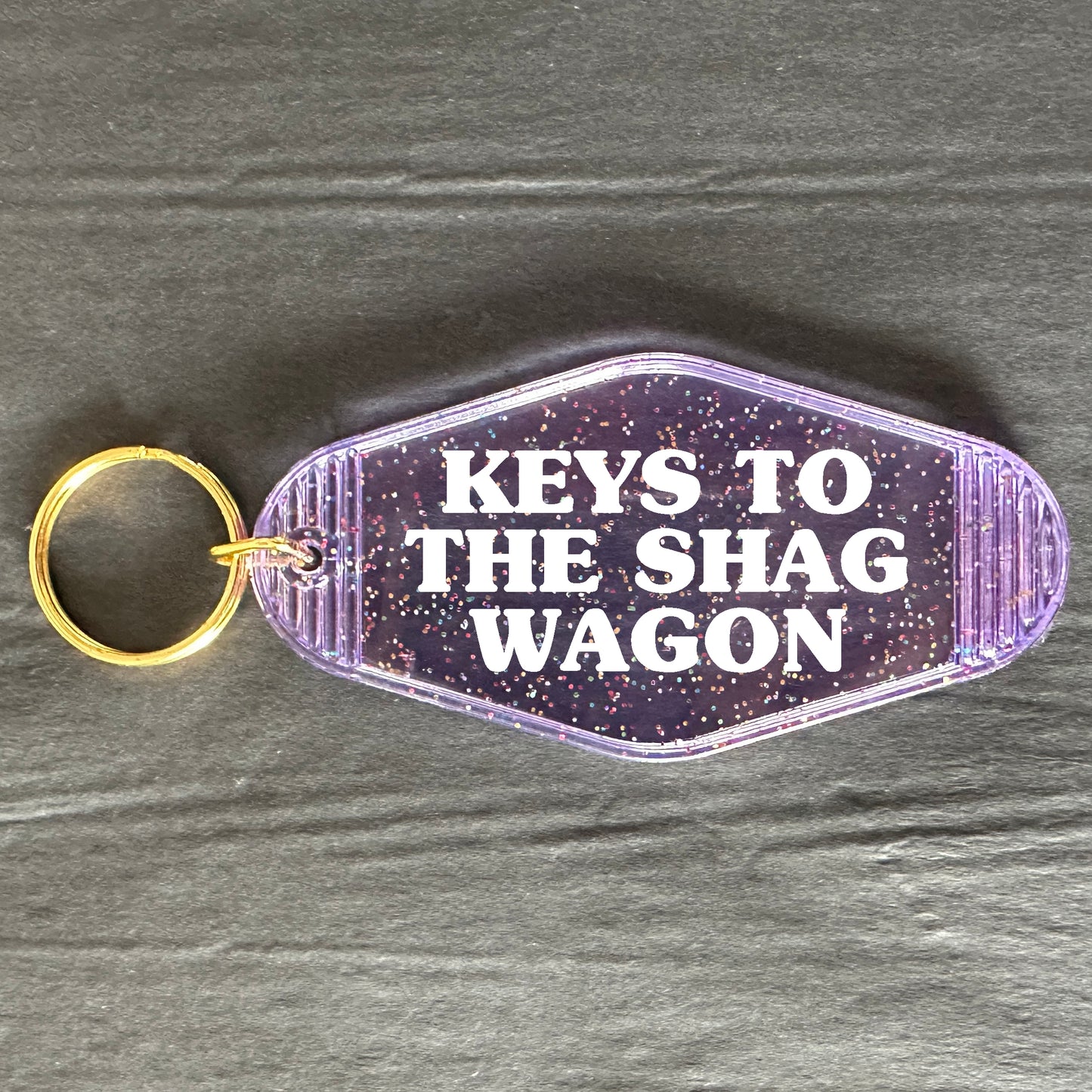 KEYS TO THE SHAG WAGON KEYRING