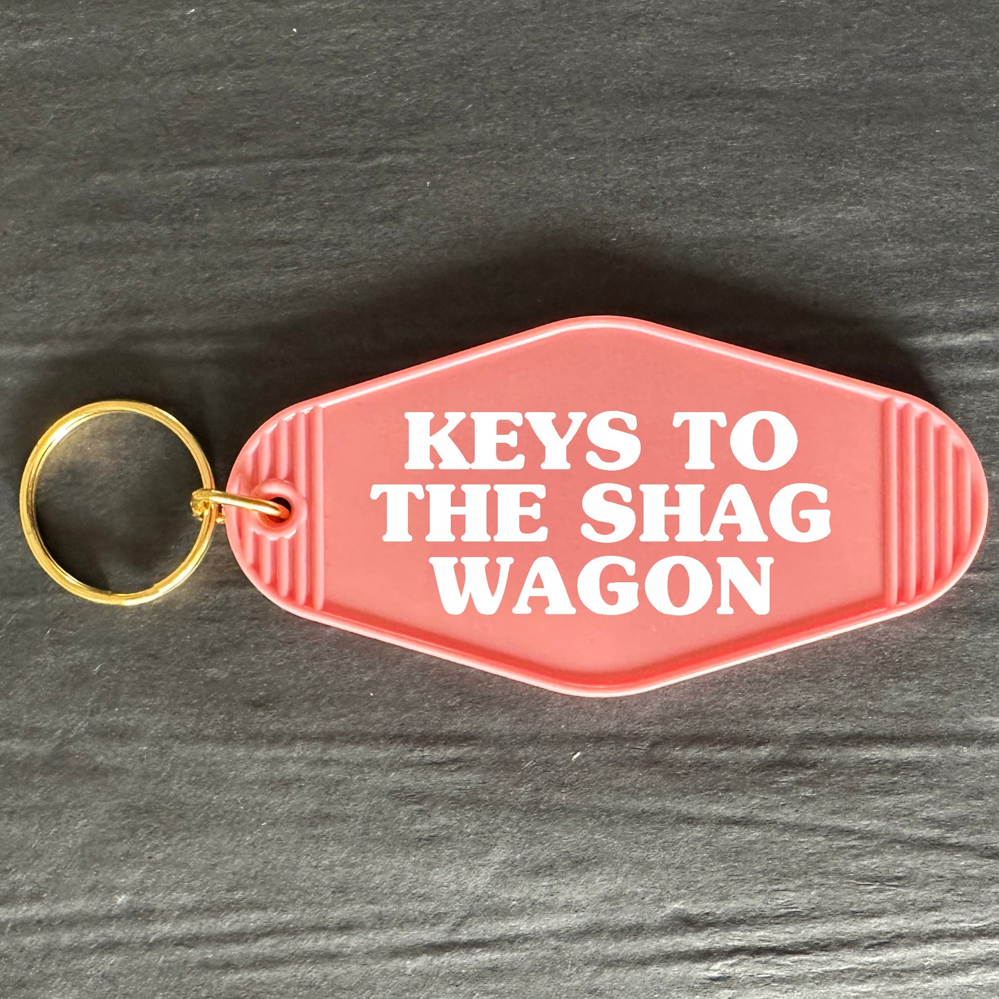 KEYS TO THE SHAG WAGON KEYRING