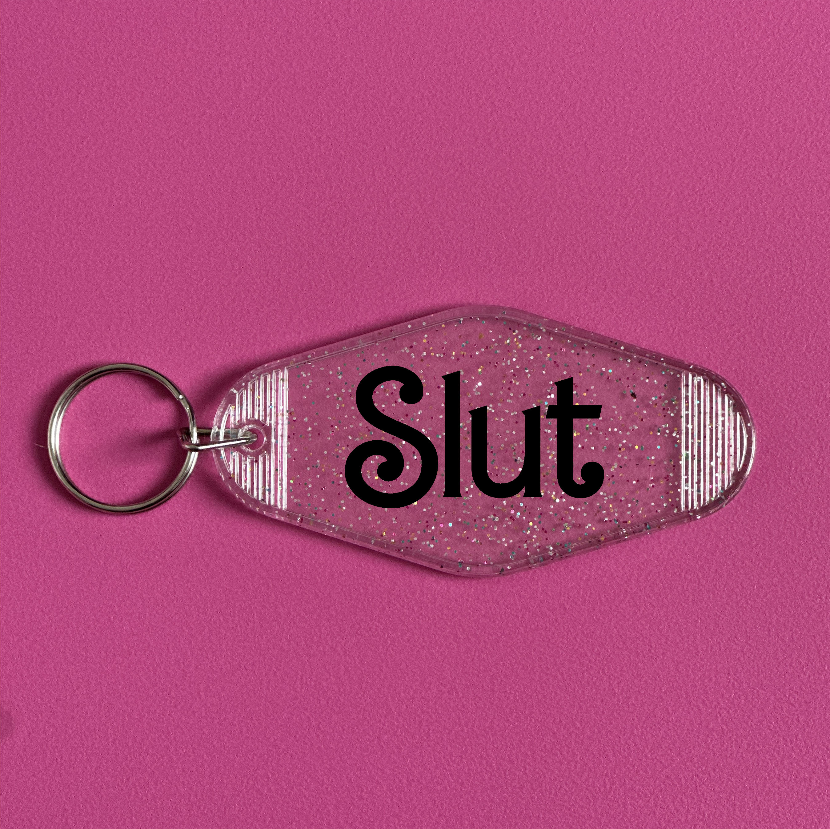 SLUT KEYRING