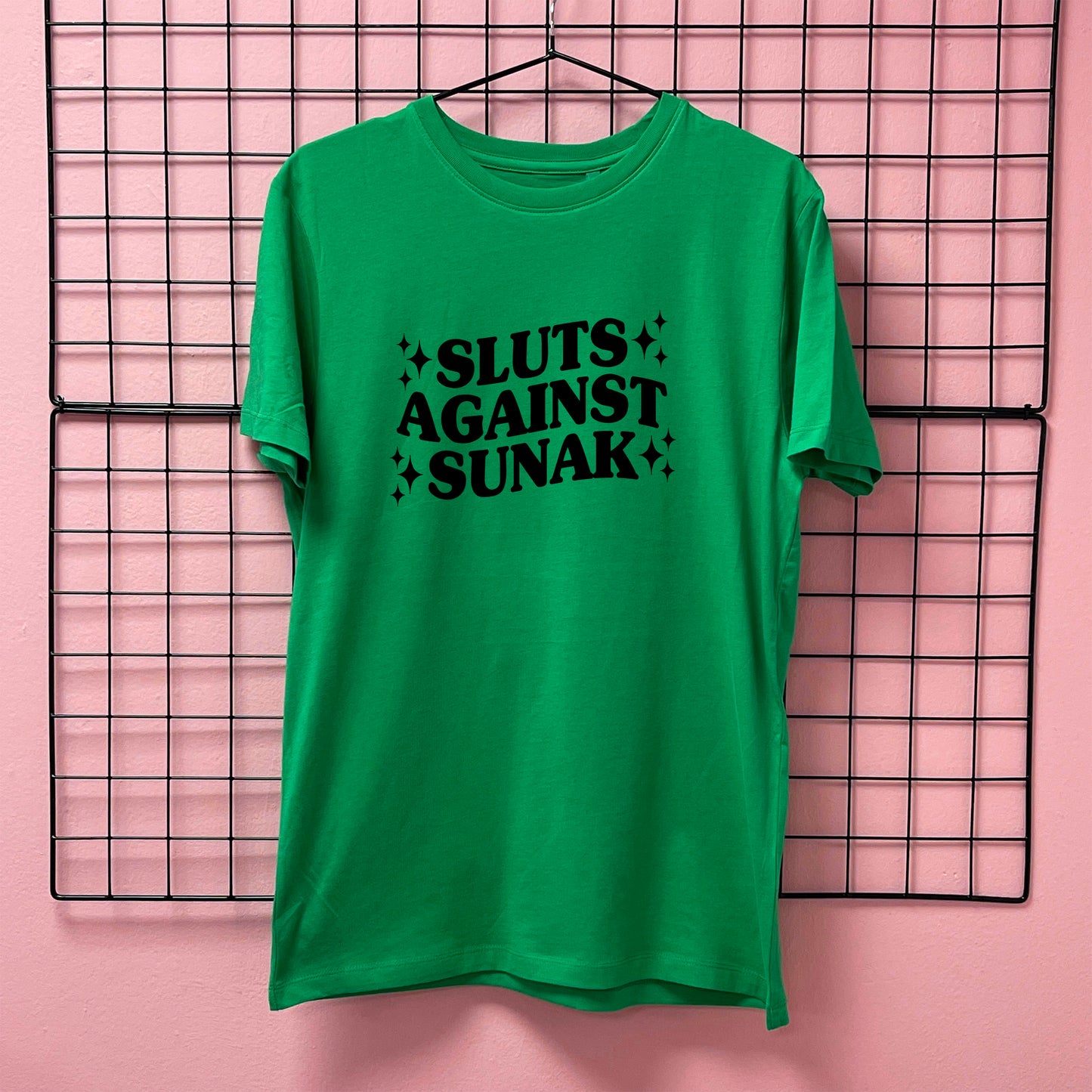 SLUTS AGAINST SUNAK T-SHIRT